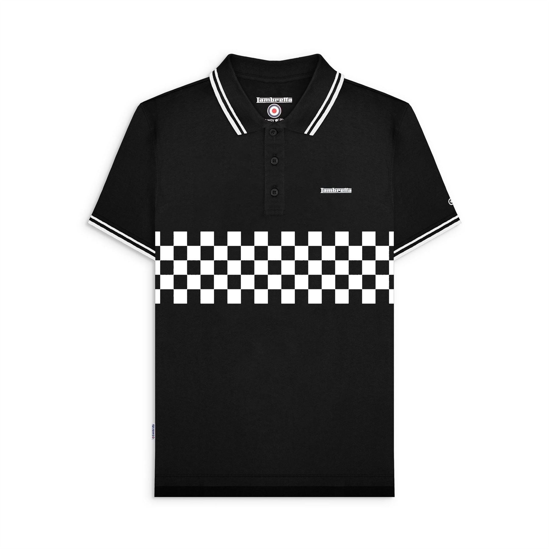 Lambretta Checker Board Short Sleeve Shirt
