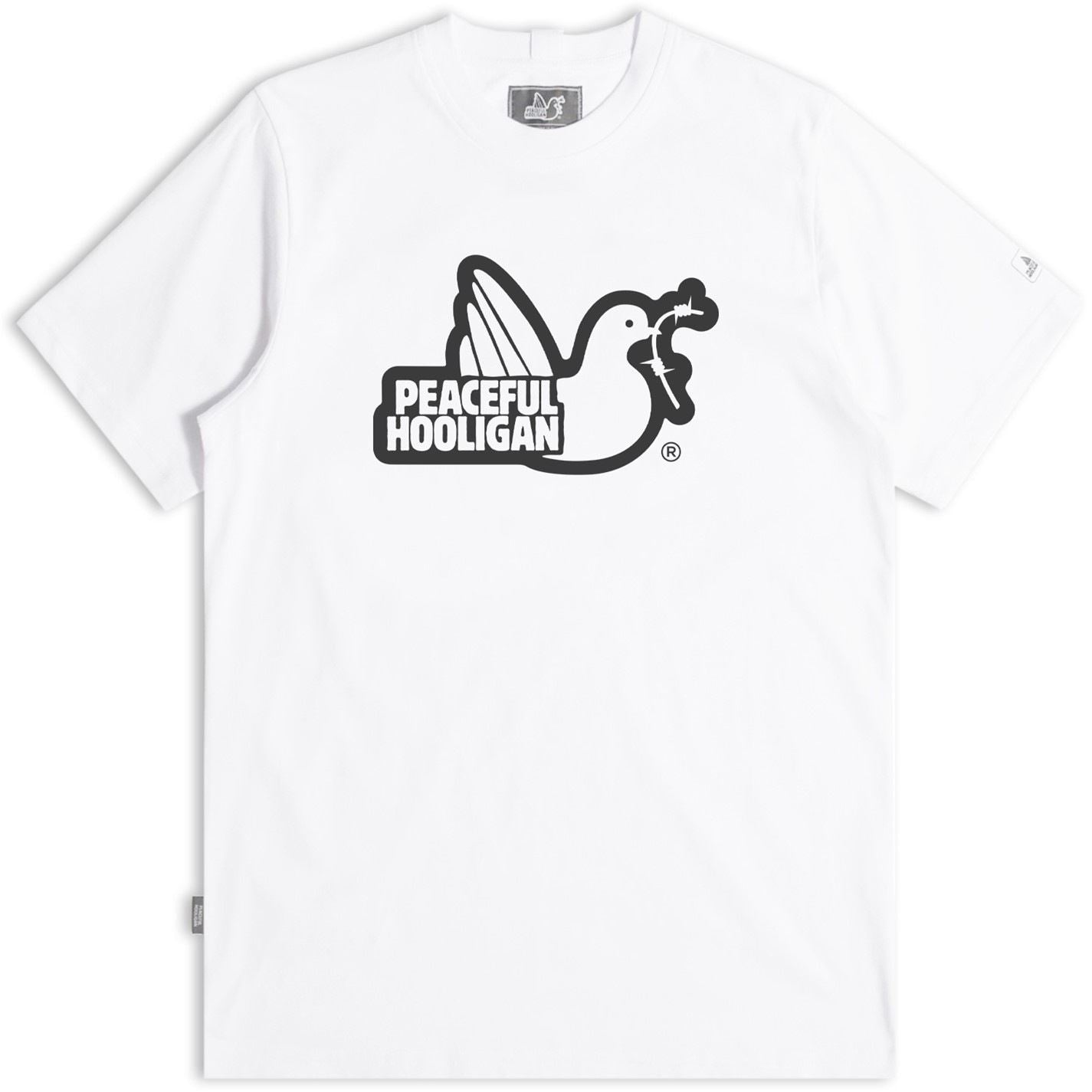 Peaceful Hooligan Outline Tee