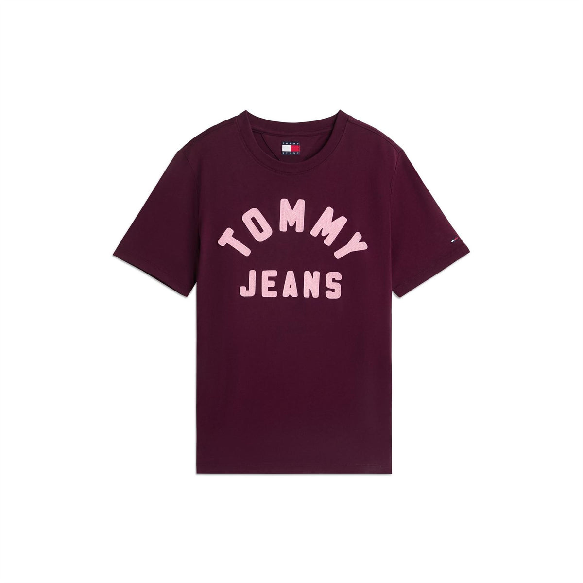 Tommy Jeans Arch Cotton Crew Neck Short Sleeve T-Shirt