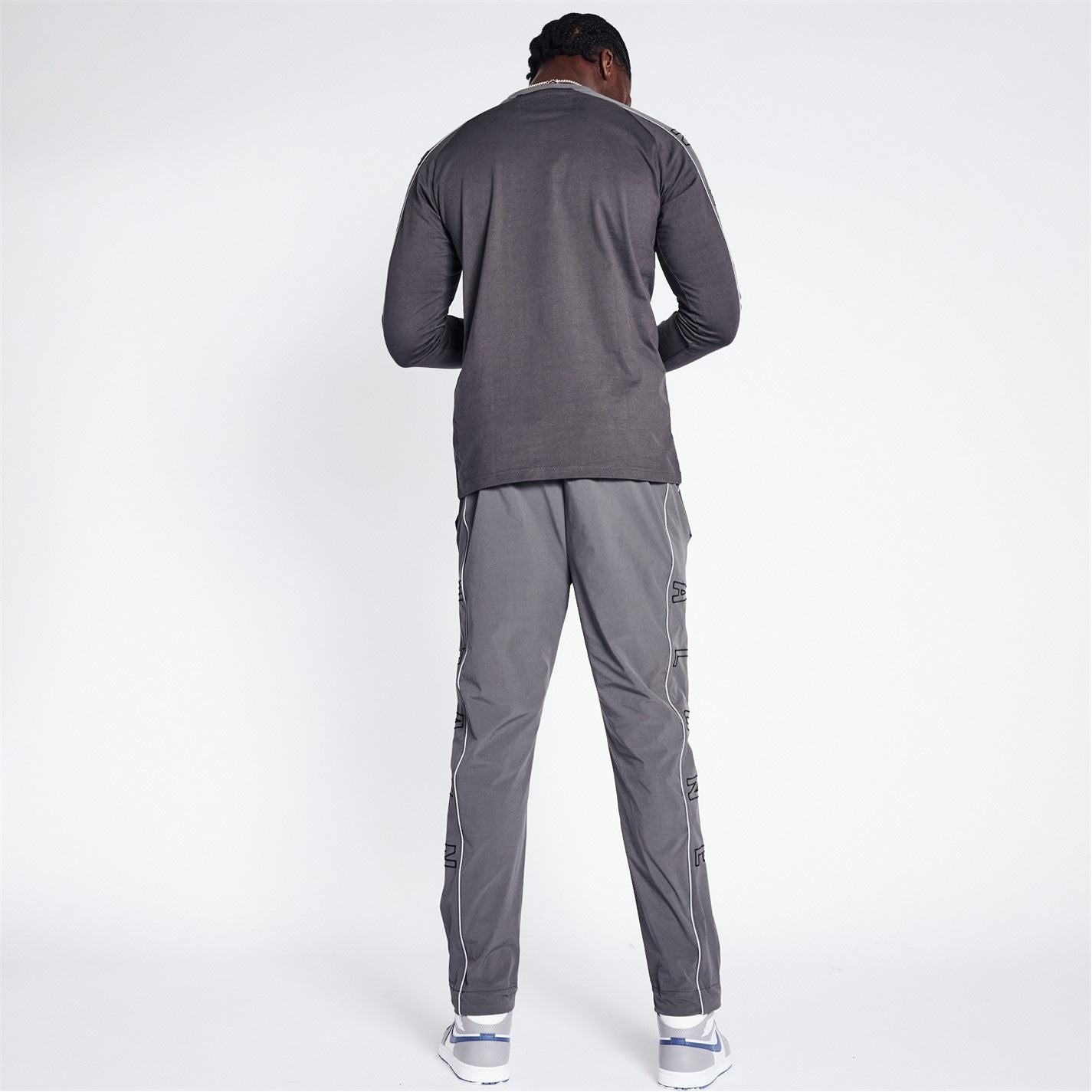Blood Brother Racer Reflective Ribbon Track Pants