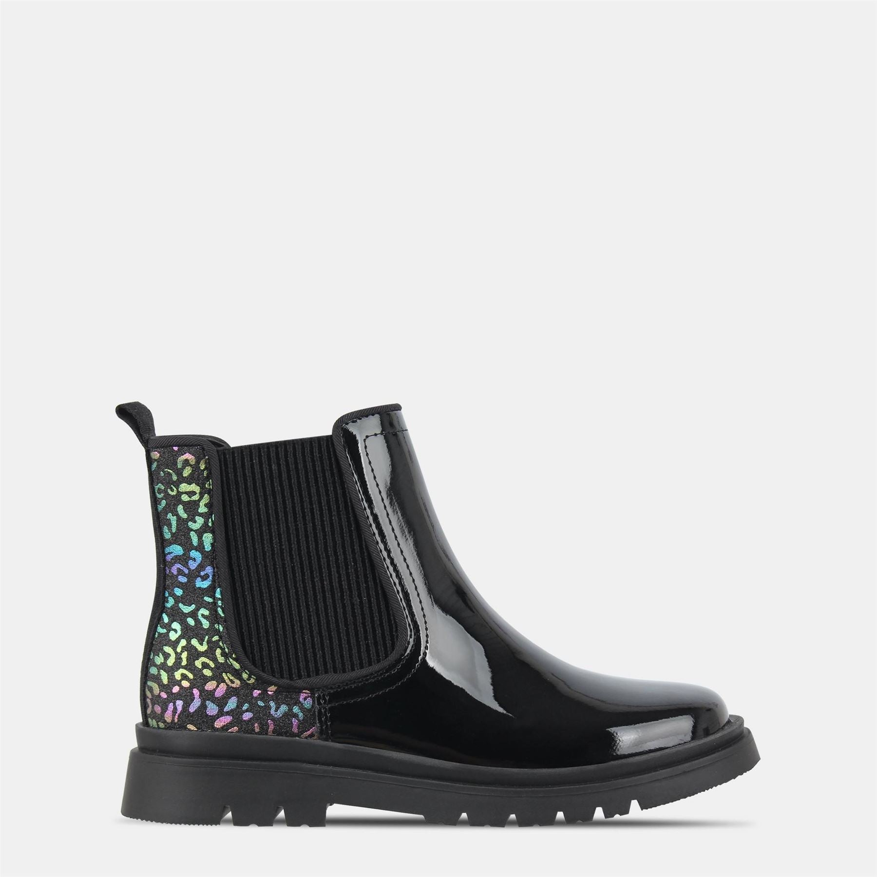 Miso Leopard Chelsea Boots Childrens