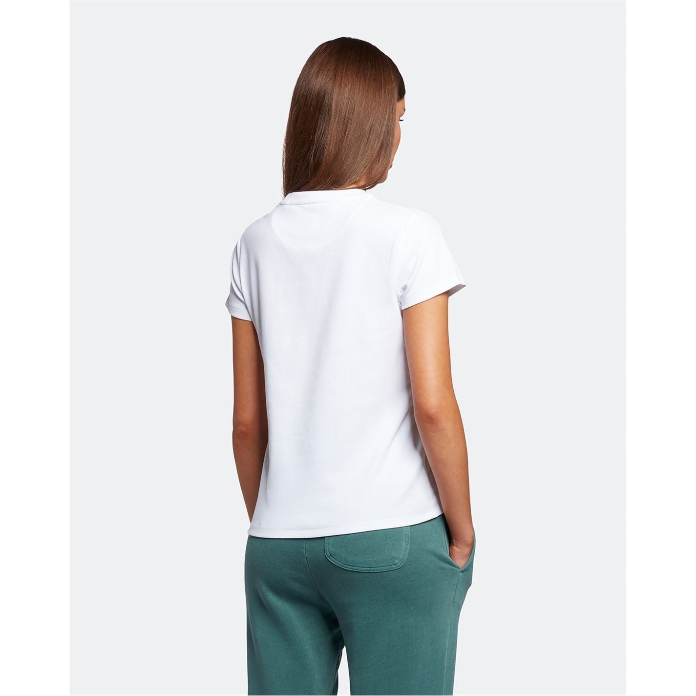 Lyle and Scott Popcorn Crew Neck Relaxed Fit T-Shirt