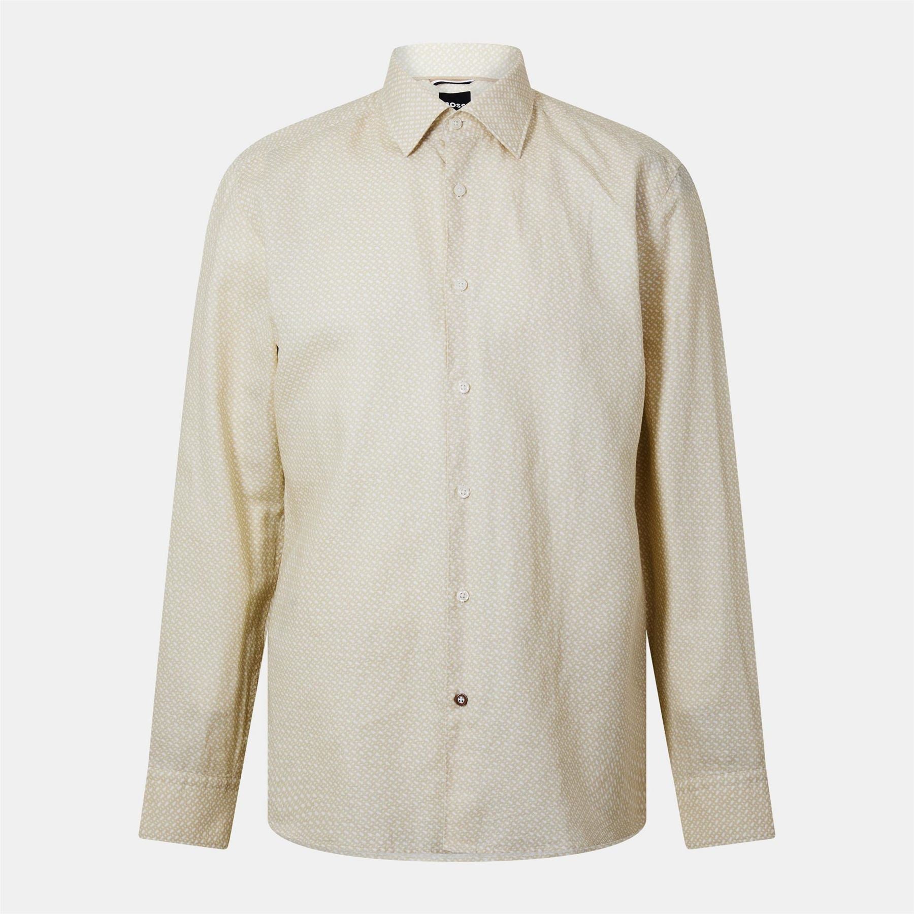 Boss Hbb Chal Kent Patterned Short Sleeve Shirt