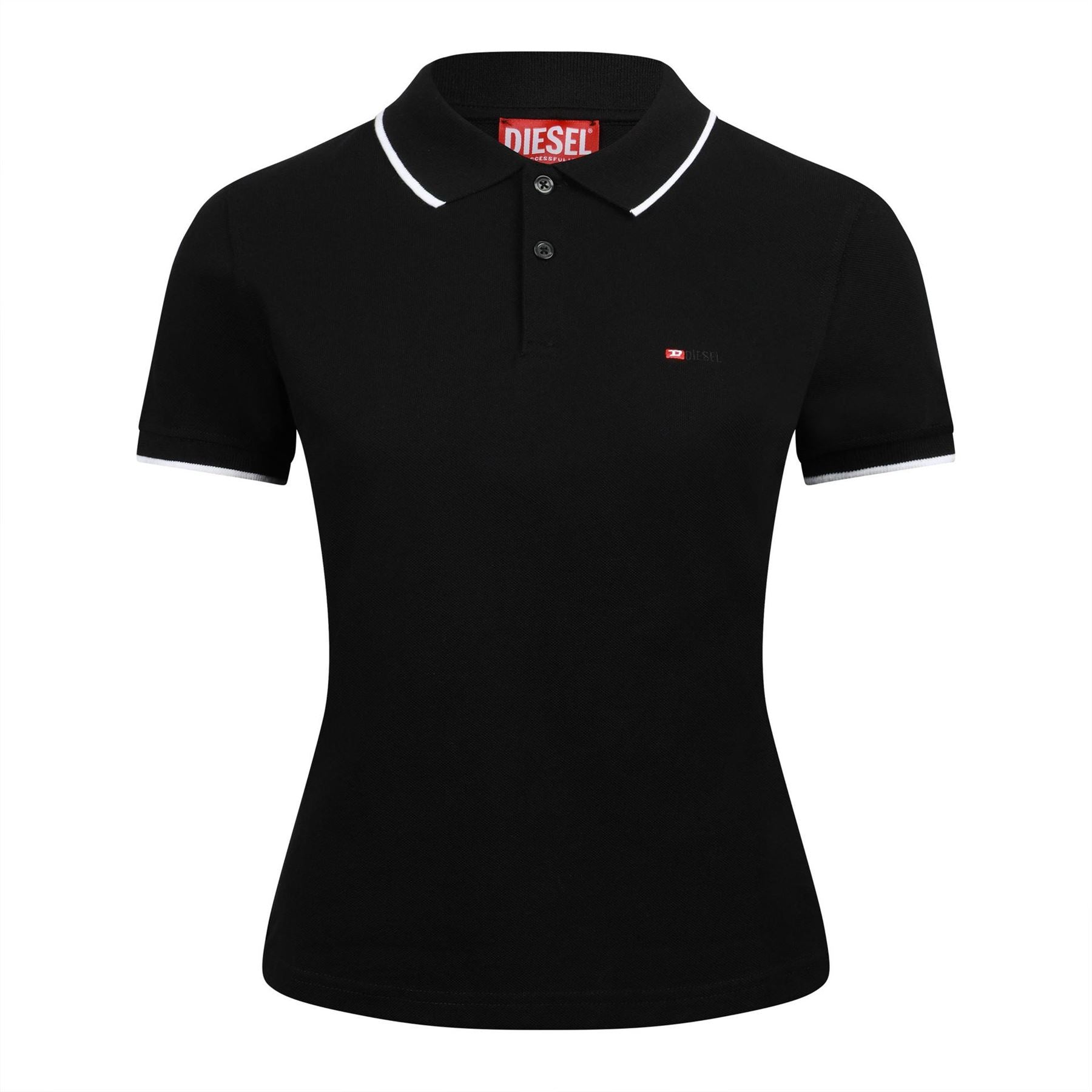 Diesel T Tendy Microdiv Short Sleeve Polo Shirt