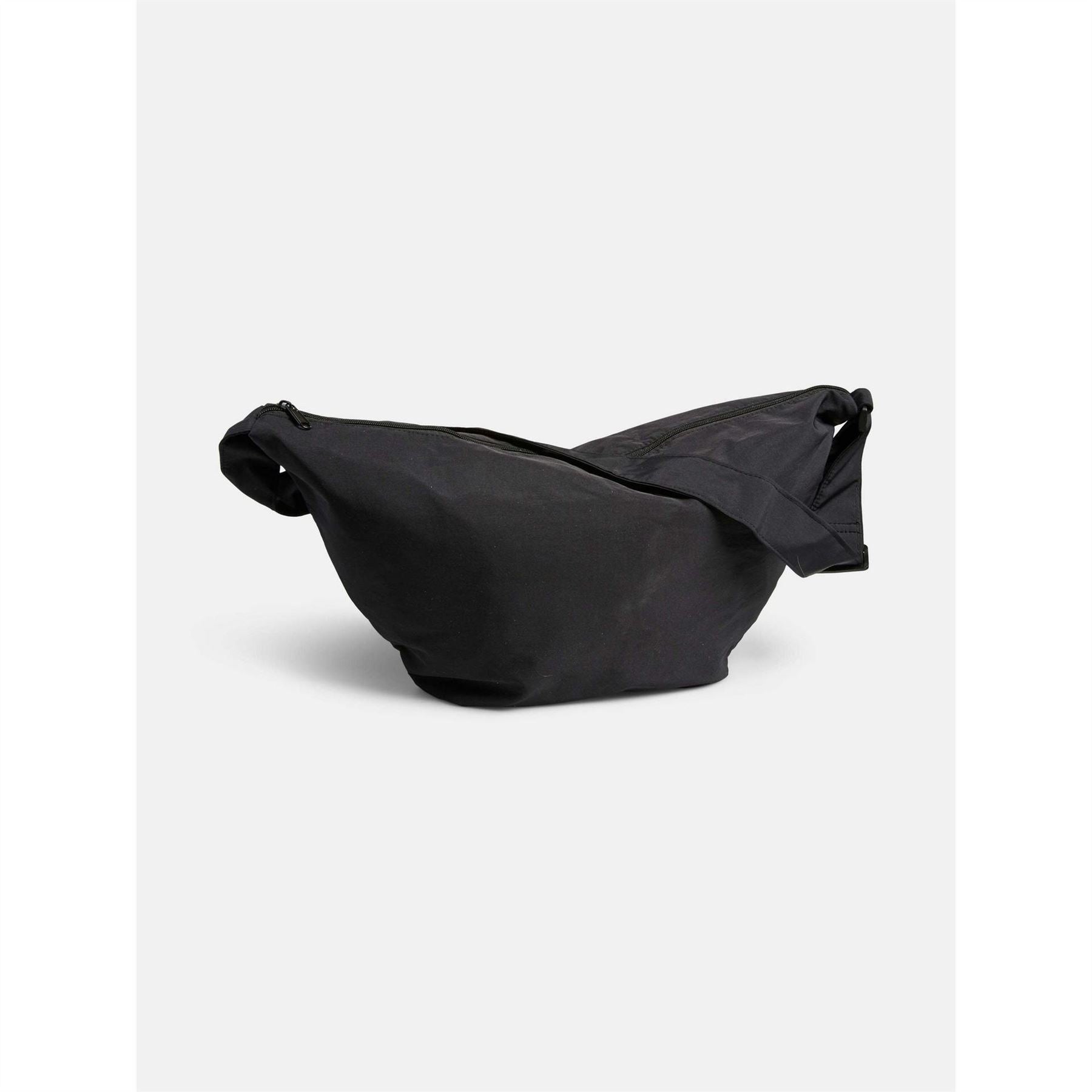 Pieces Amanda Crescent Shape Fanny Pack with Logo