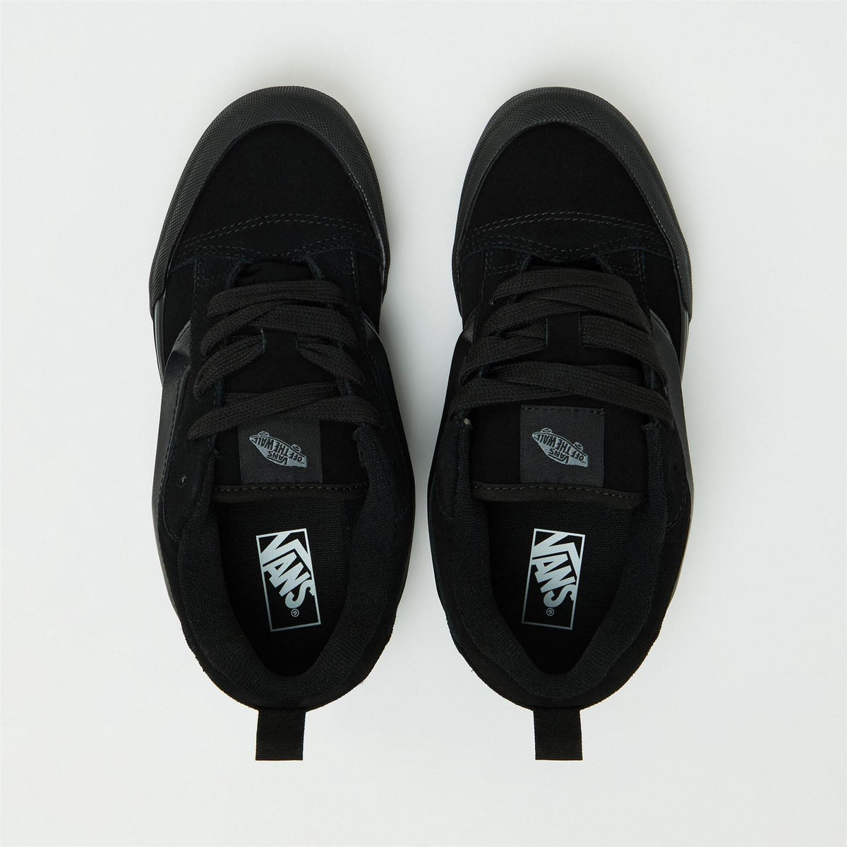 Vans Knu Skool Black White Canvasas Trainers