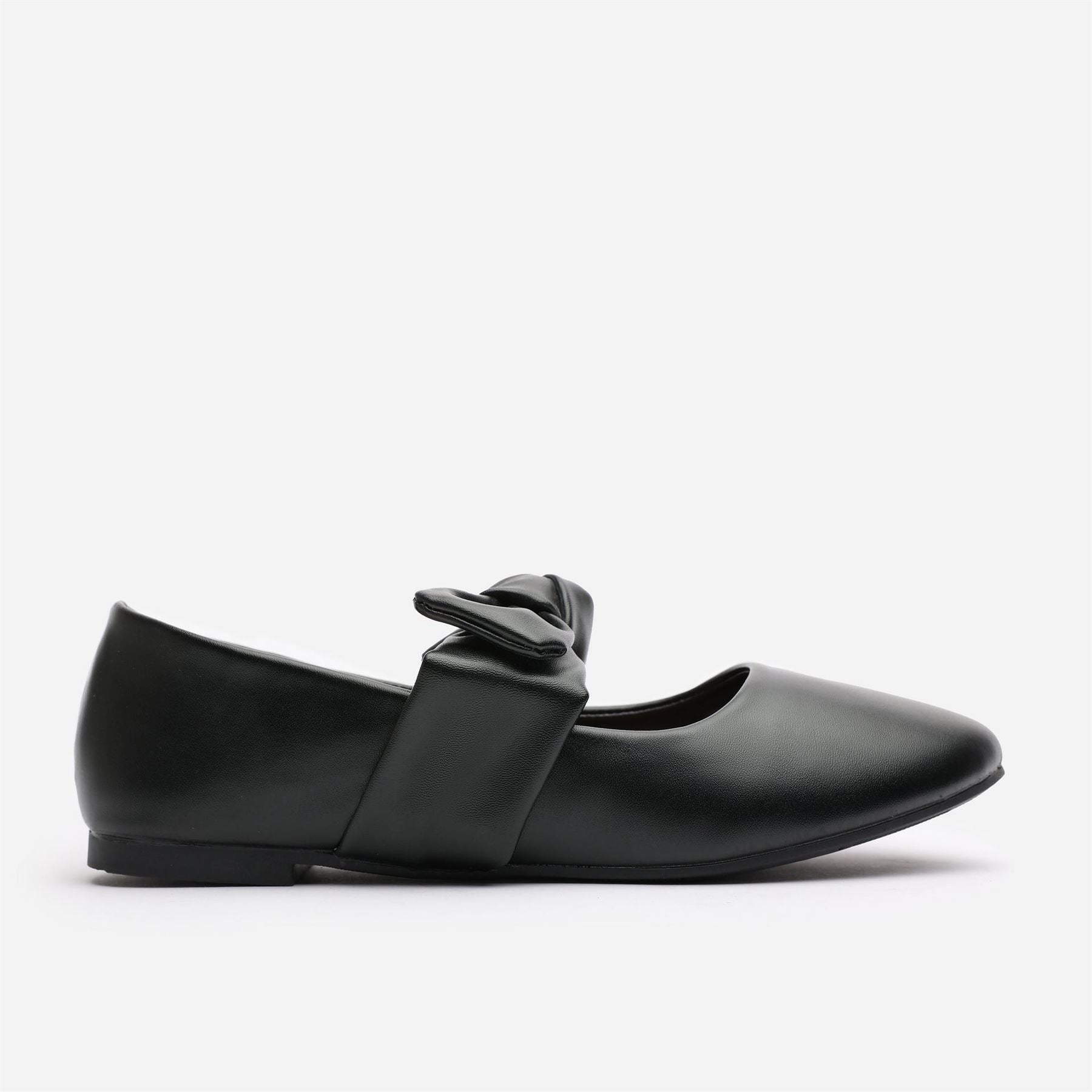 Wheres That From Bow Strap Ballet Pumps