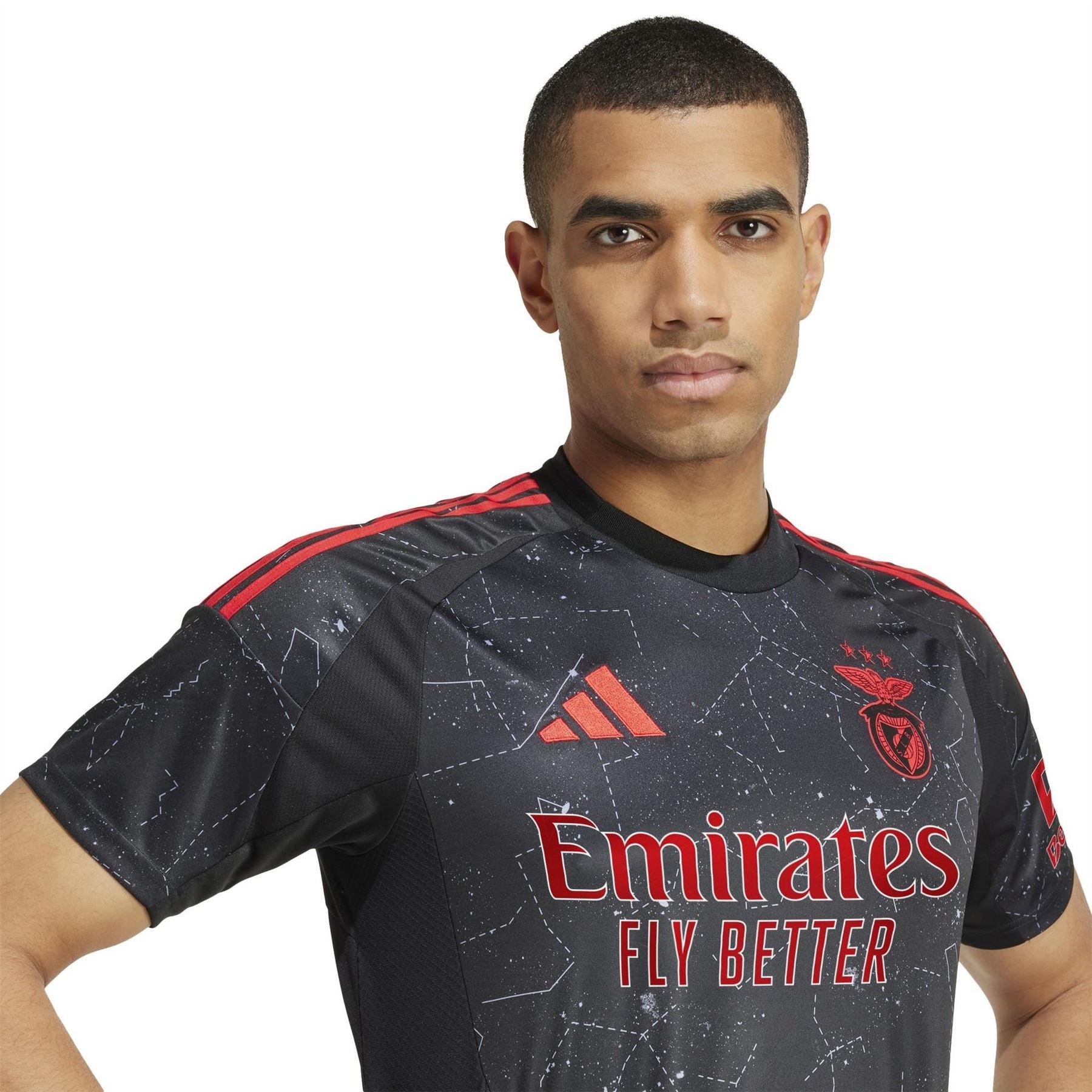 adidas Benfica Away Shirt 2024 2025 Adults