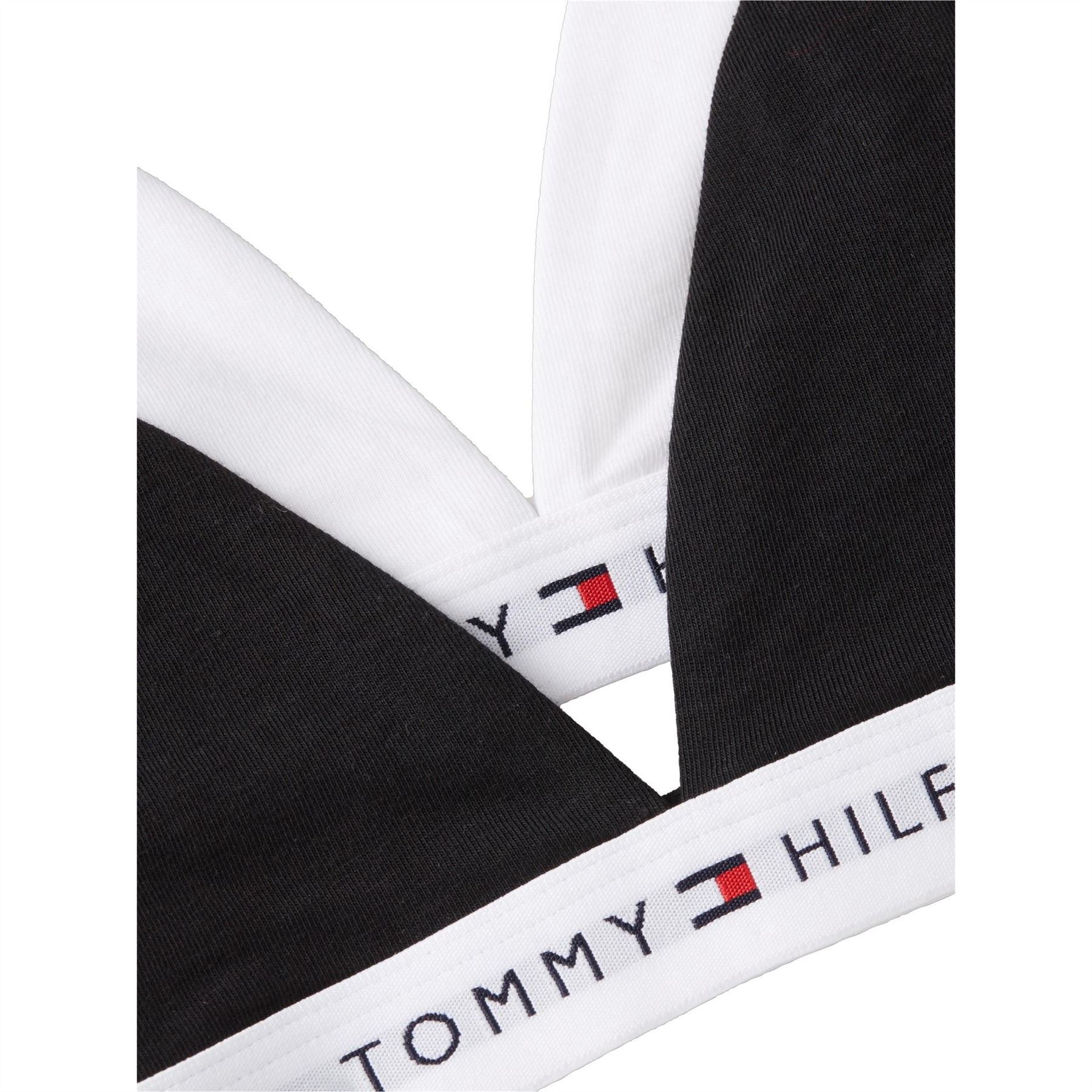 Tommy Hilfiger Cotton Triangle Bralettes 2 Pack