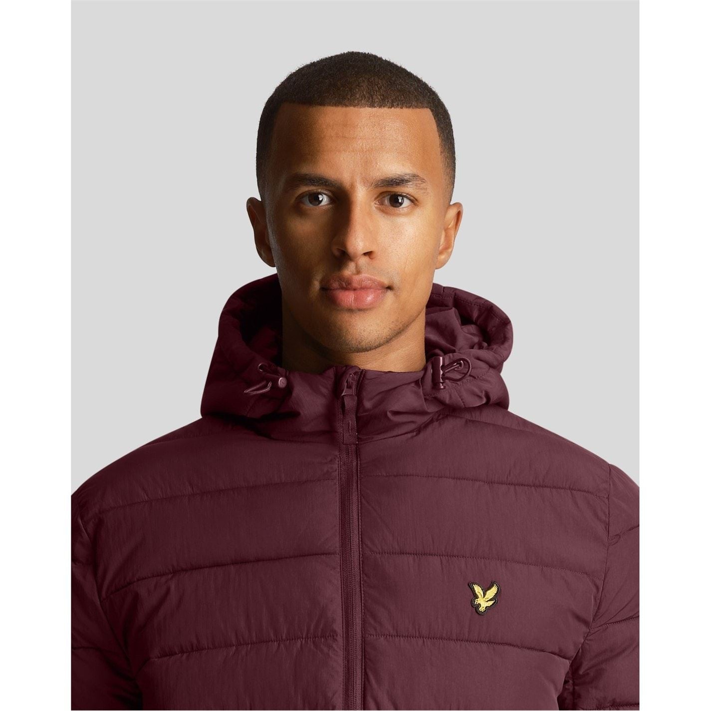 Lyle and Scott Lw Hooded Relaxed Fit Puffer Jacket