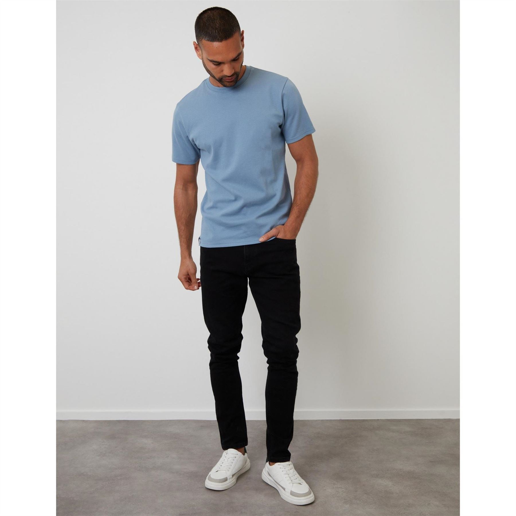 Threadbare Regular Fit Crew Neck Short Sleeve T-Shirt
