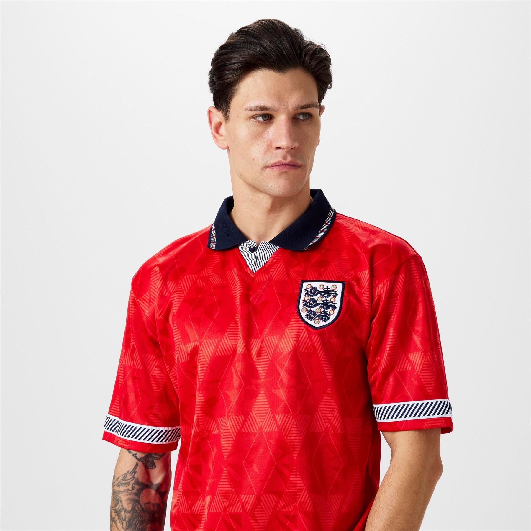 Score Draw Draw England Away Shirt 1990