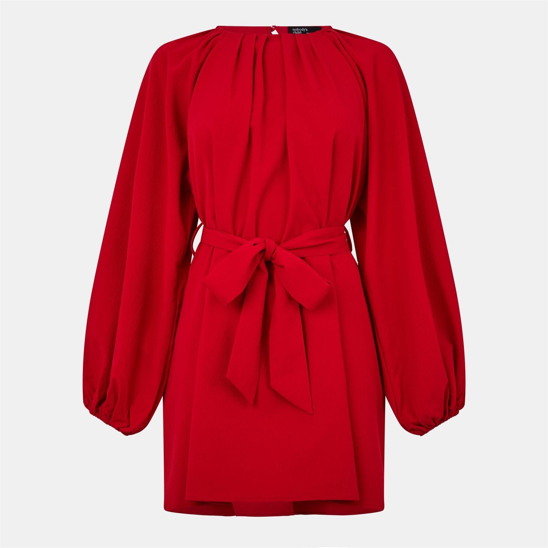 Nobodys Child Mayall Crew Neck Mini A-Line Dress