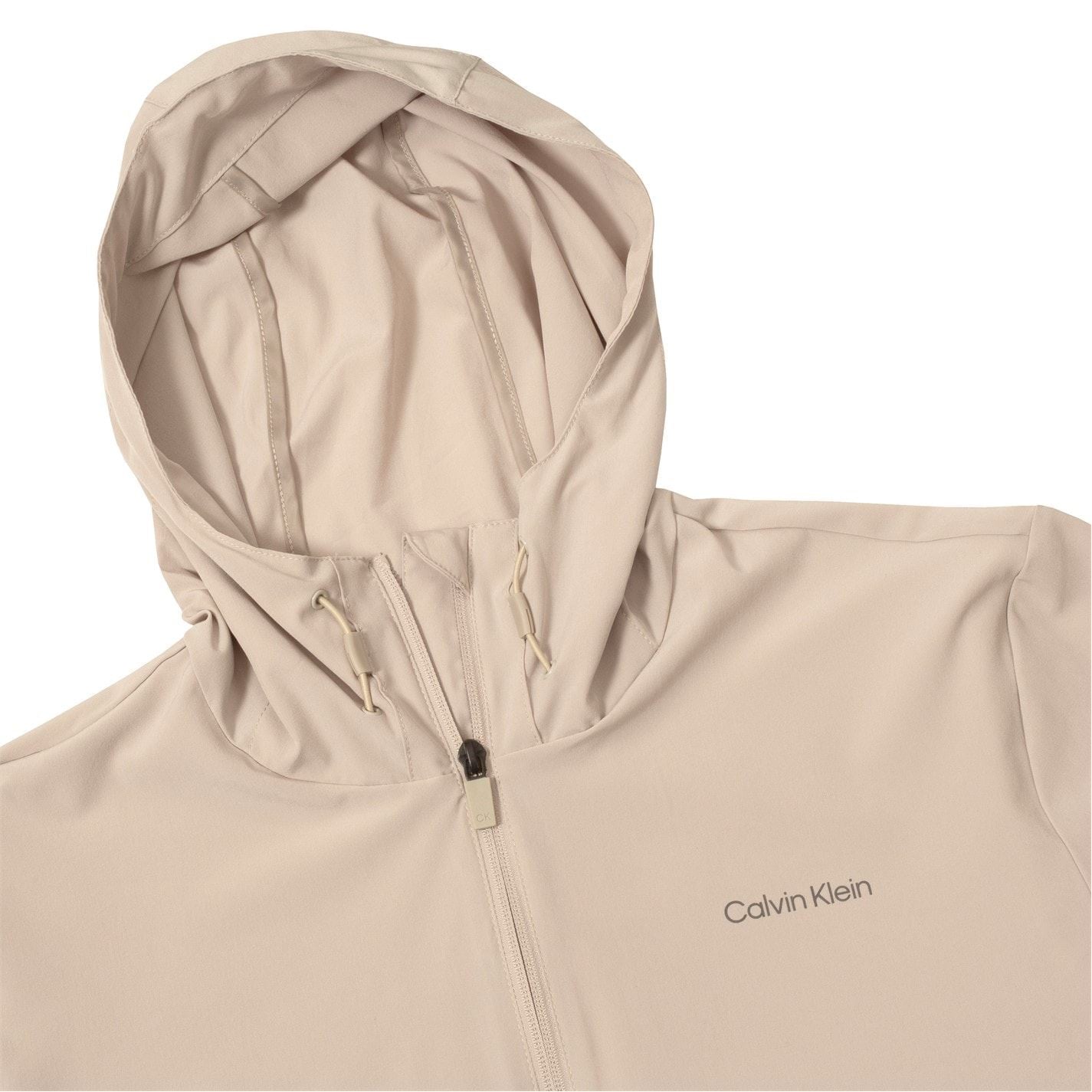 Calvin Klein Golf Hooded Performance Jacket with Elasticated Cuff