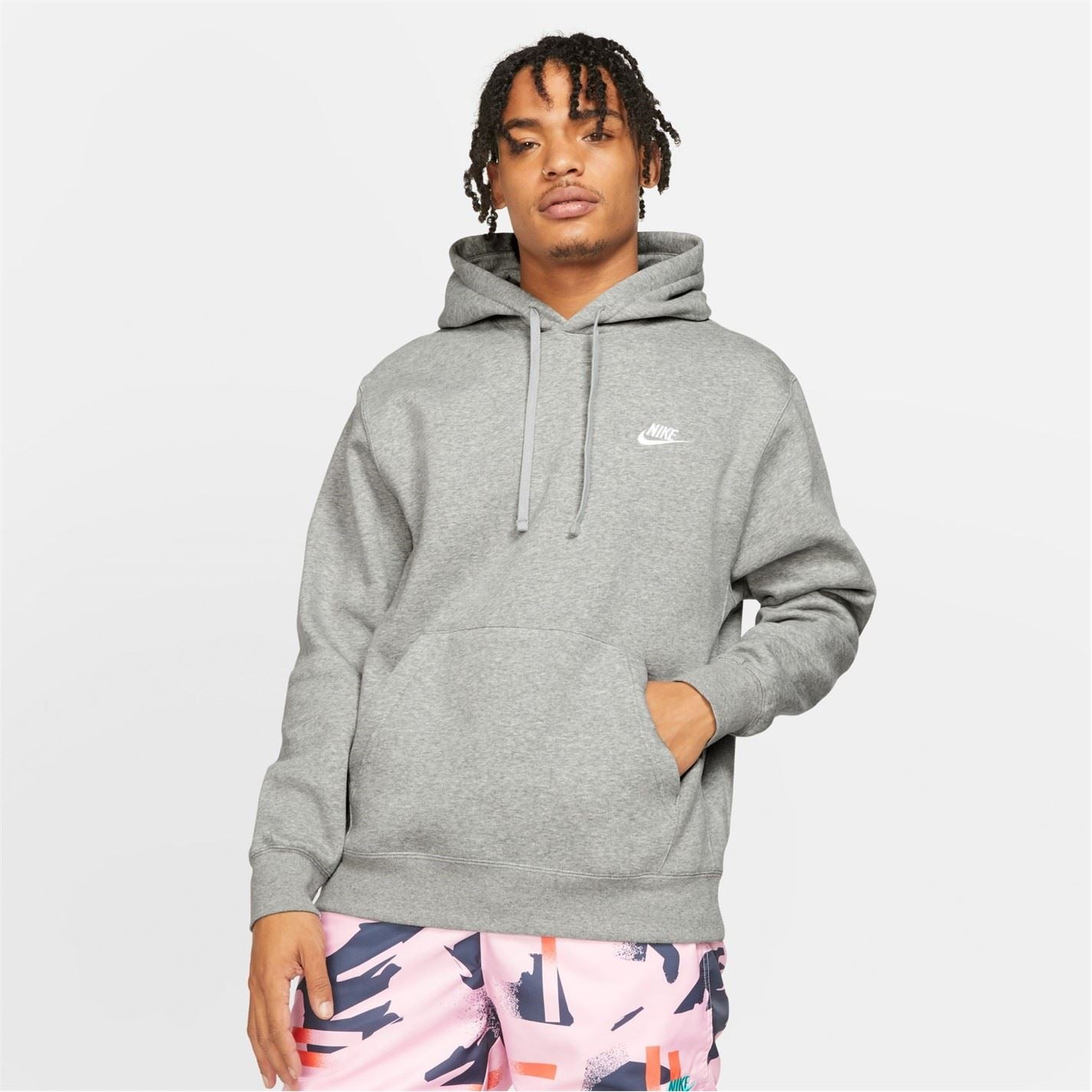 Nike Mens Sportswear Club Fleece Pullover Hoodie