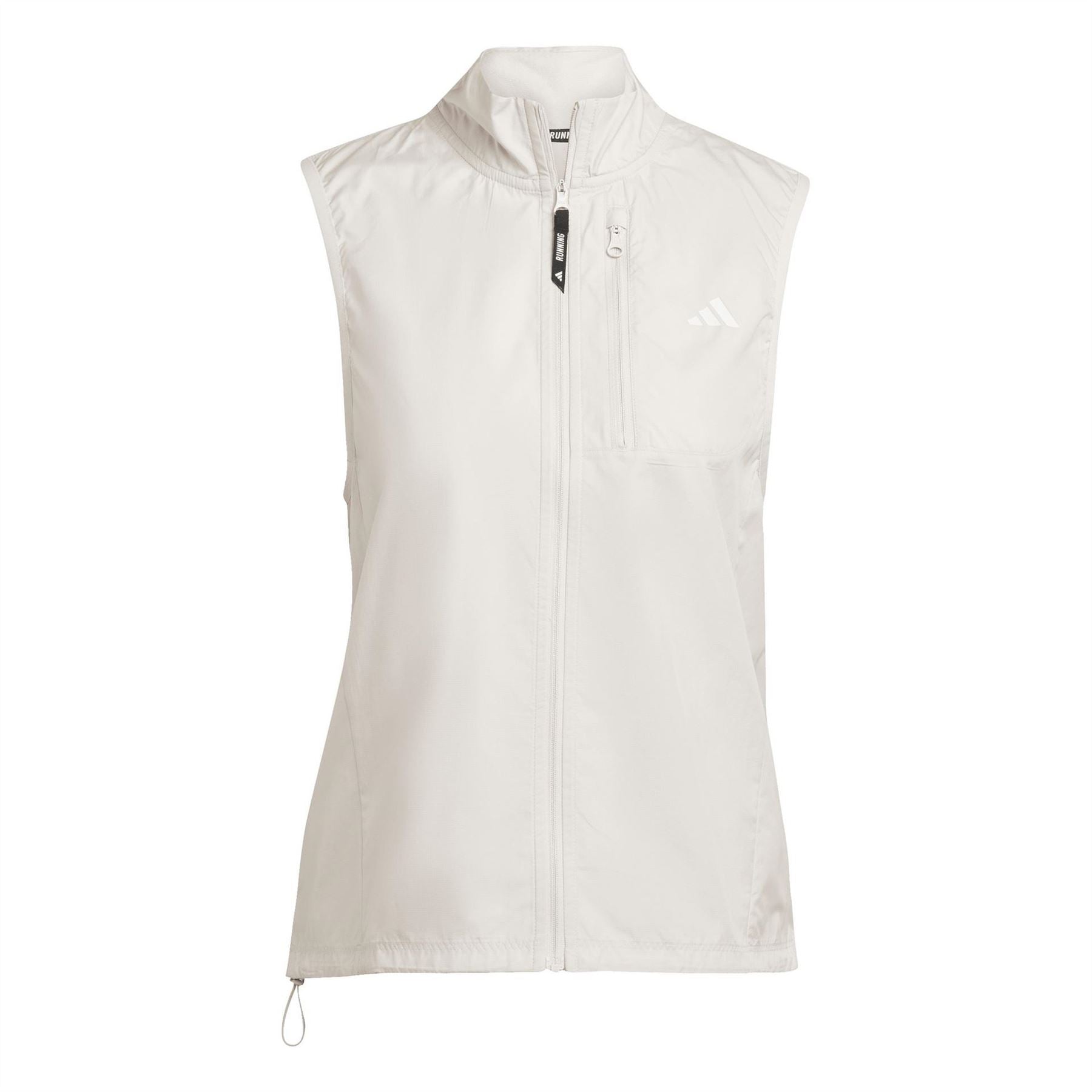 adidas Zipped Pocket Funnel Neck Sleeveless Vest