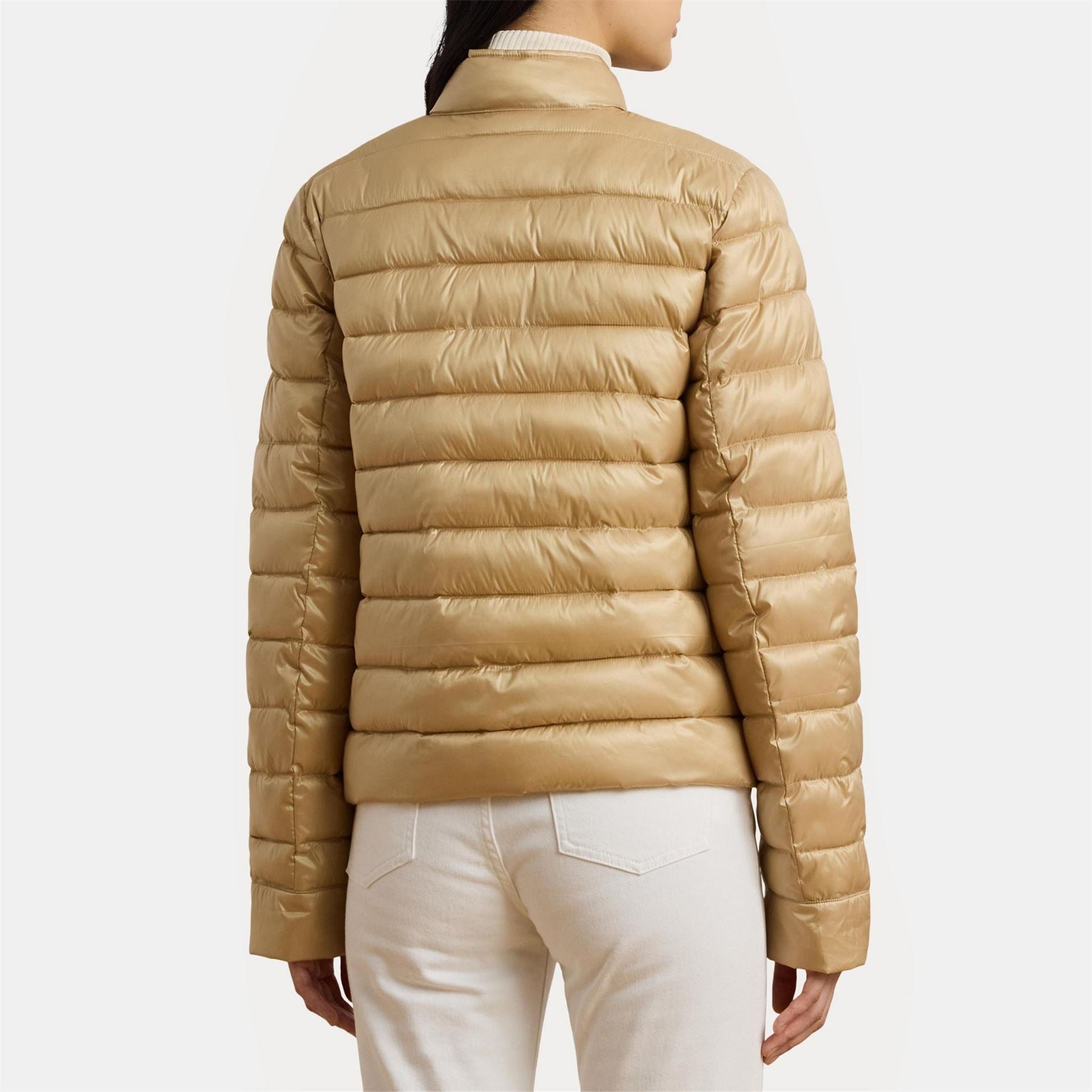 Lauren by Ralph Lauren Short High Neck Puffer Jacket