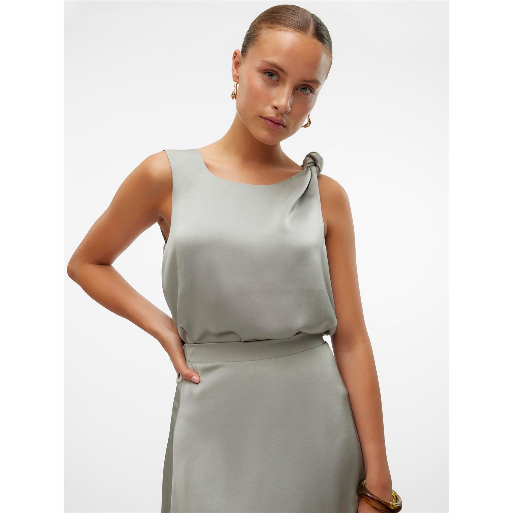 Vero Moda Rita Knot Relaxed Fit Camisole