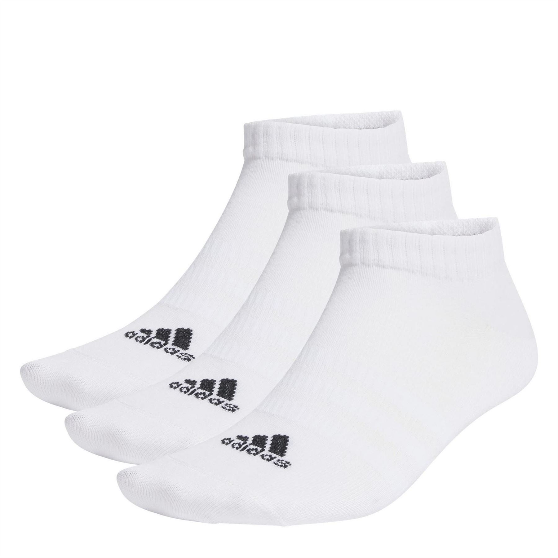adidas Mens Low Cut 3 Pack Socks