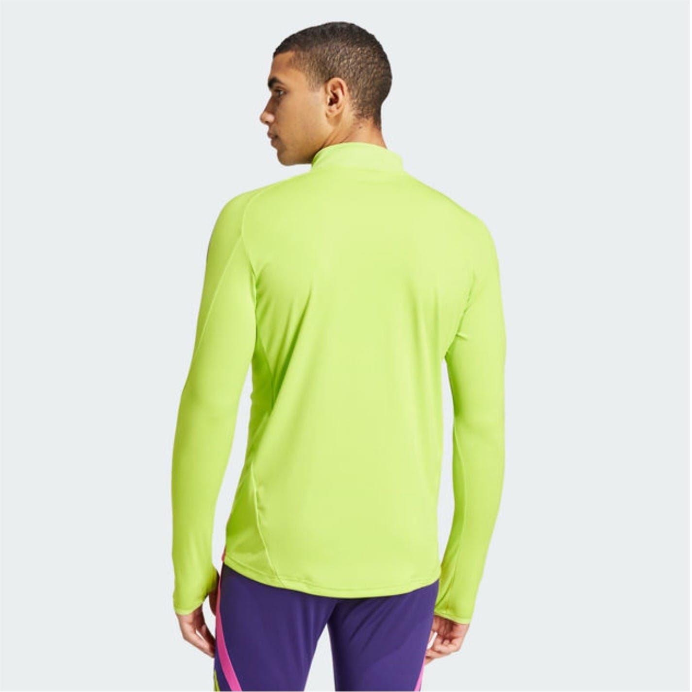 adidas Mock Neck Slim Fit Athletic Top