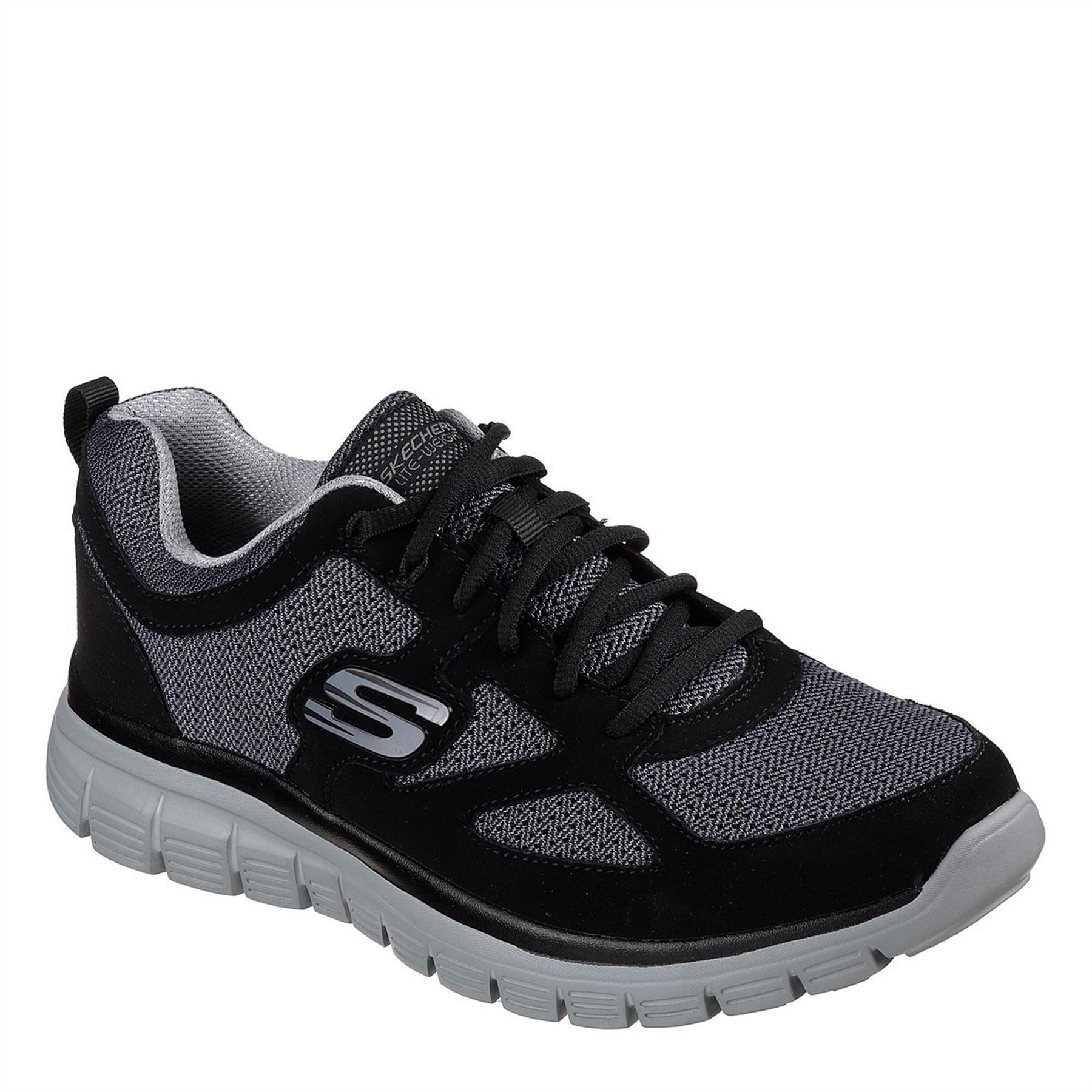 Skechers Mens Flex Burns Agoura Trainers