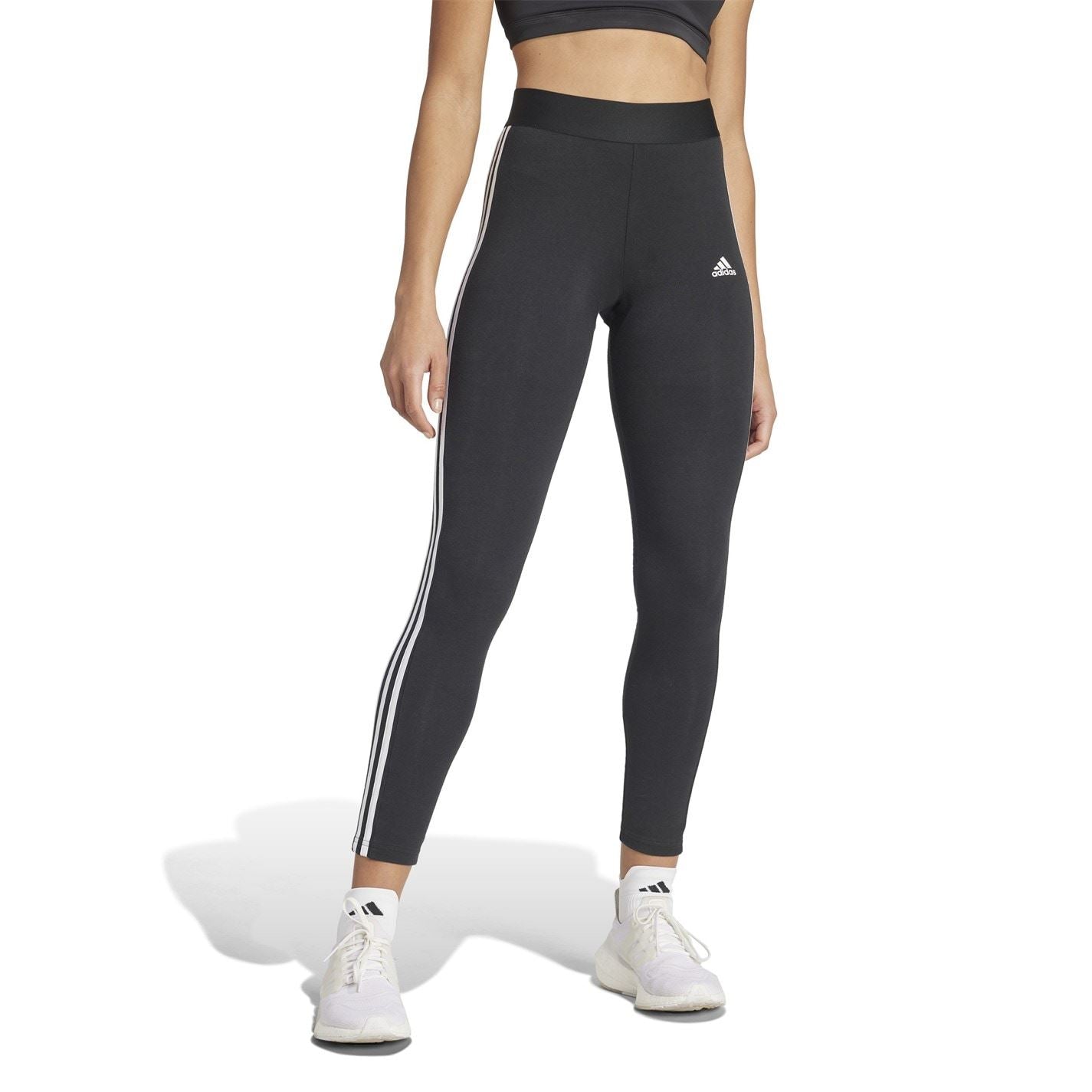 adidas Womens Essentials 3 Stripe Leggings