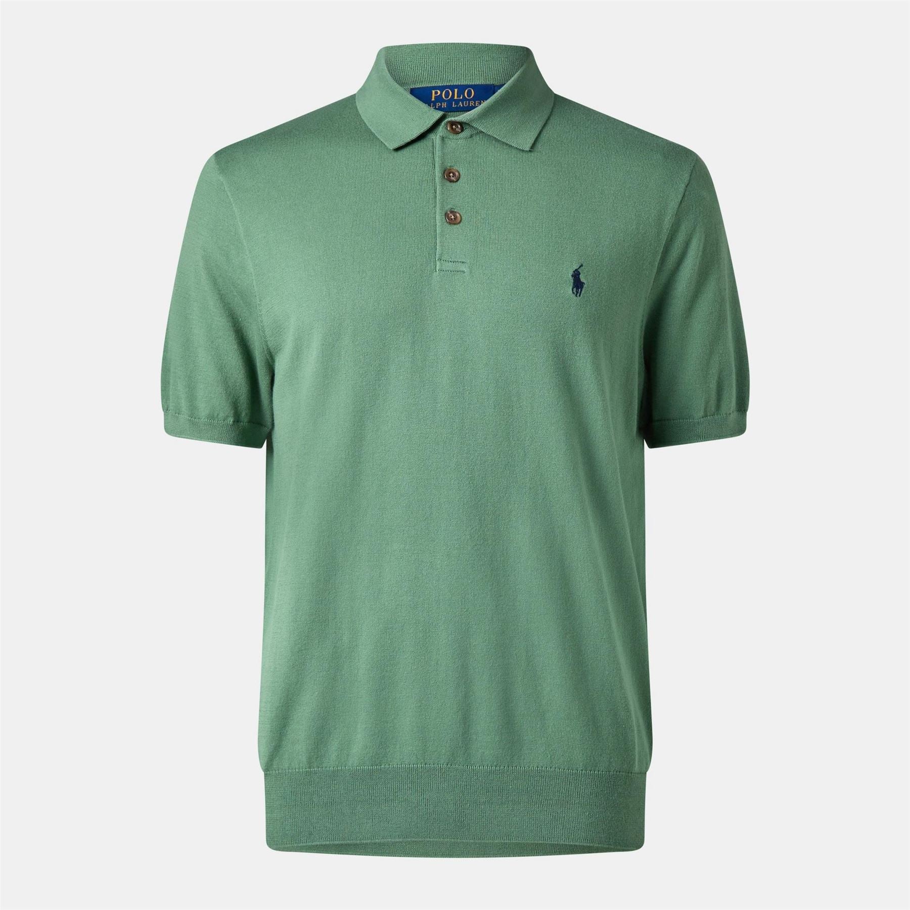 Polo Ralph Lauren Knitted Short Sleeve Polo Shirt