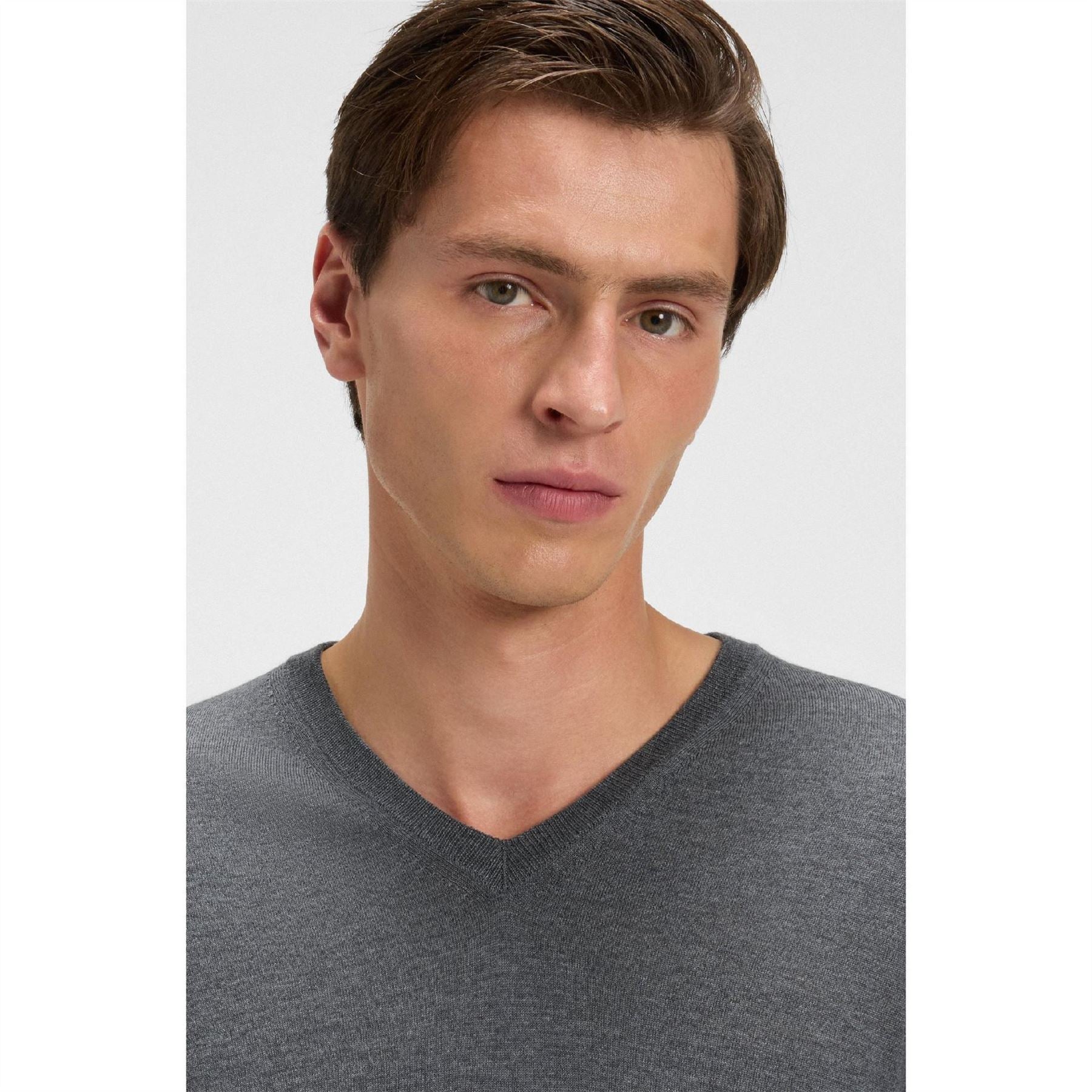 Boss V-Neck Long Sleeve Regular Fit Sweater