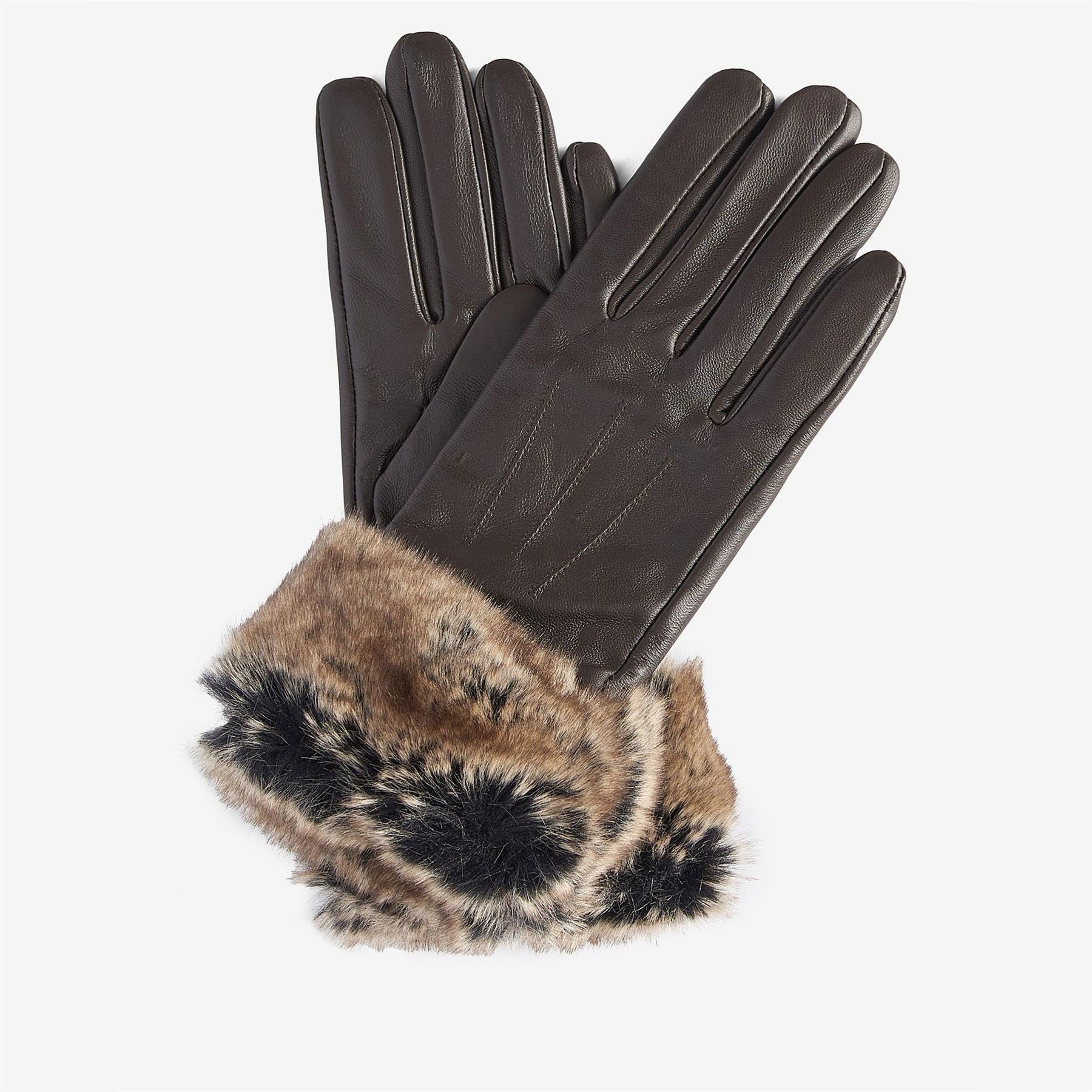 Barbour Trimmed Leather Gloves