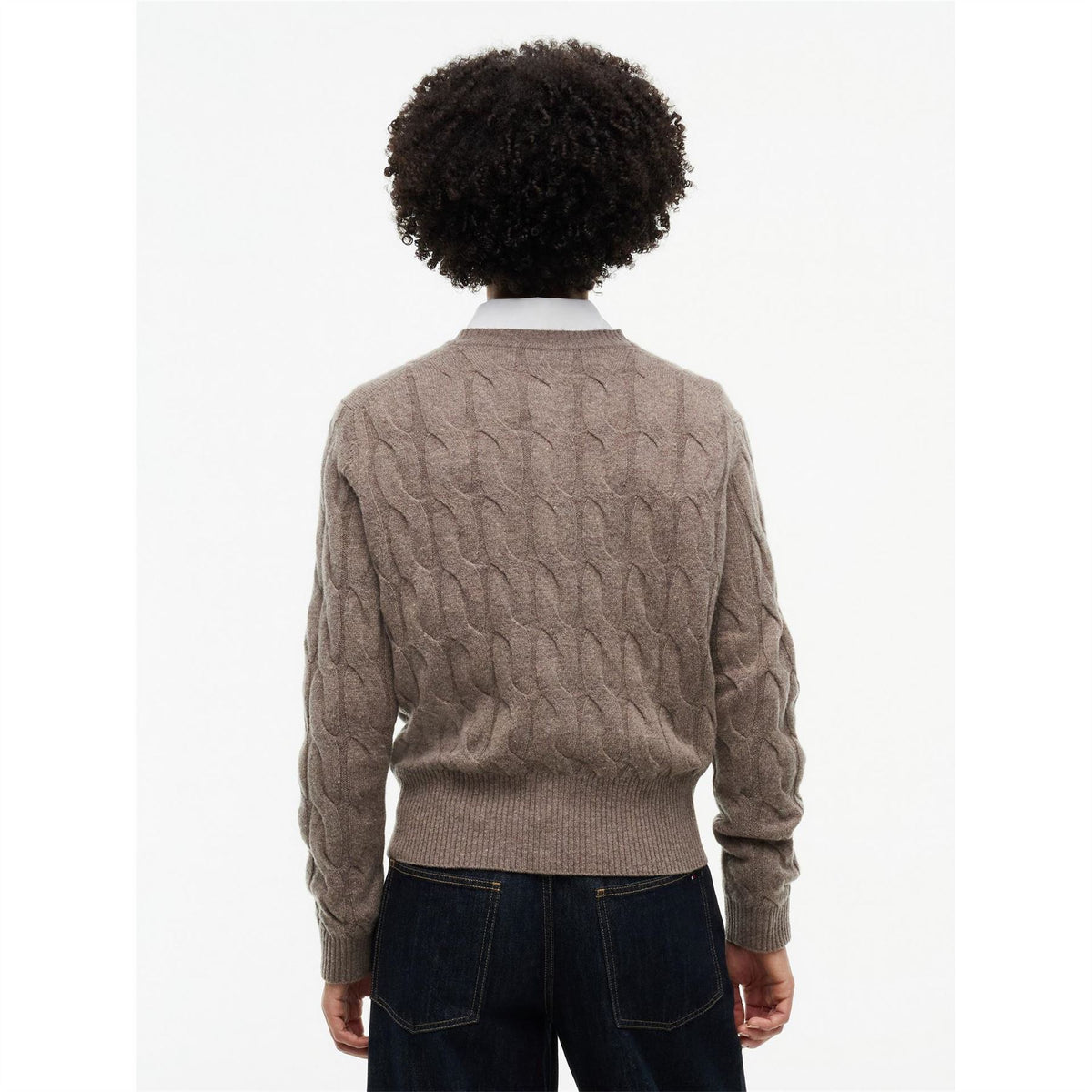 Tommy Hilfiger Wool Cbl Cardi Ld64
