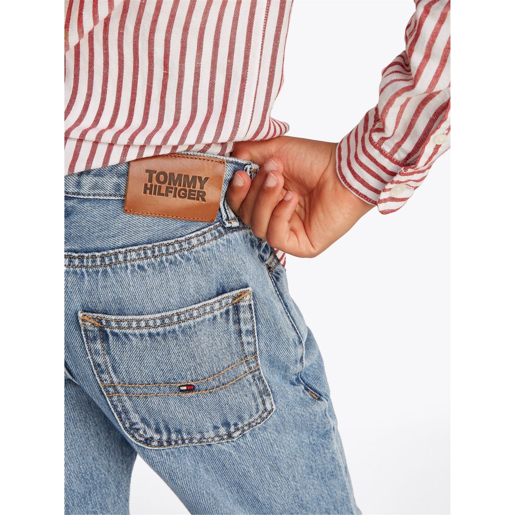 Tommy Hilfiger Modern Blue Denim Straight Leg Jeans