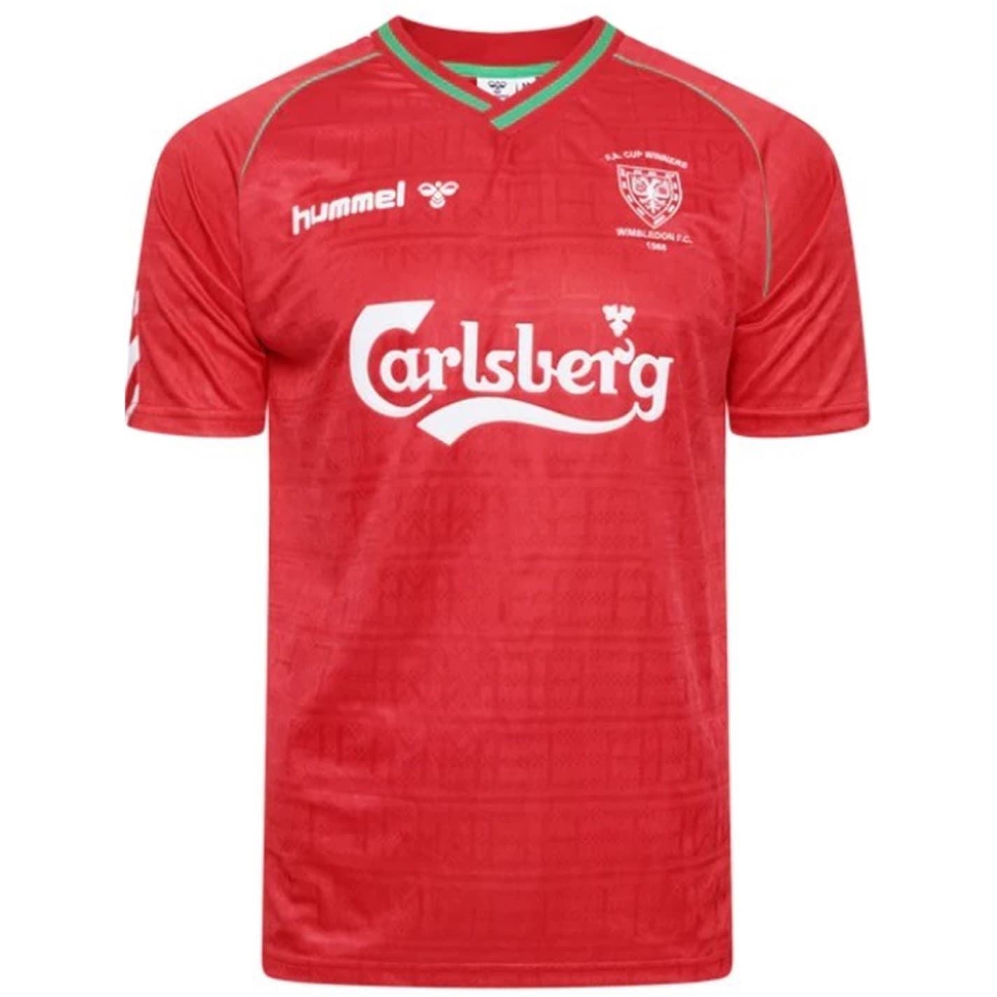 Hummel Afc Wimbledon 1988 Retro Away Shirt Adults