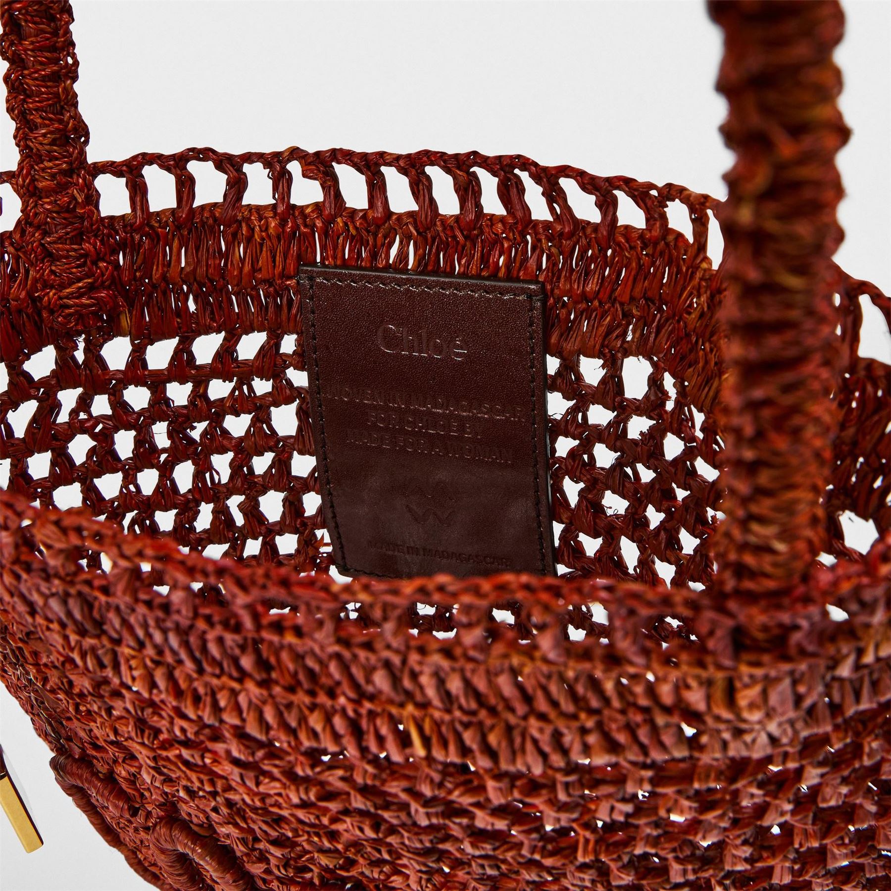 Chloe Summer Shoulder Straw Bag