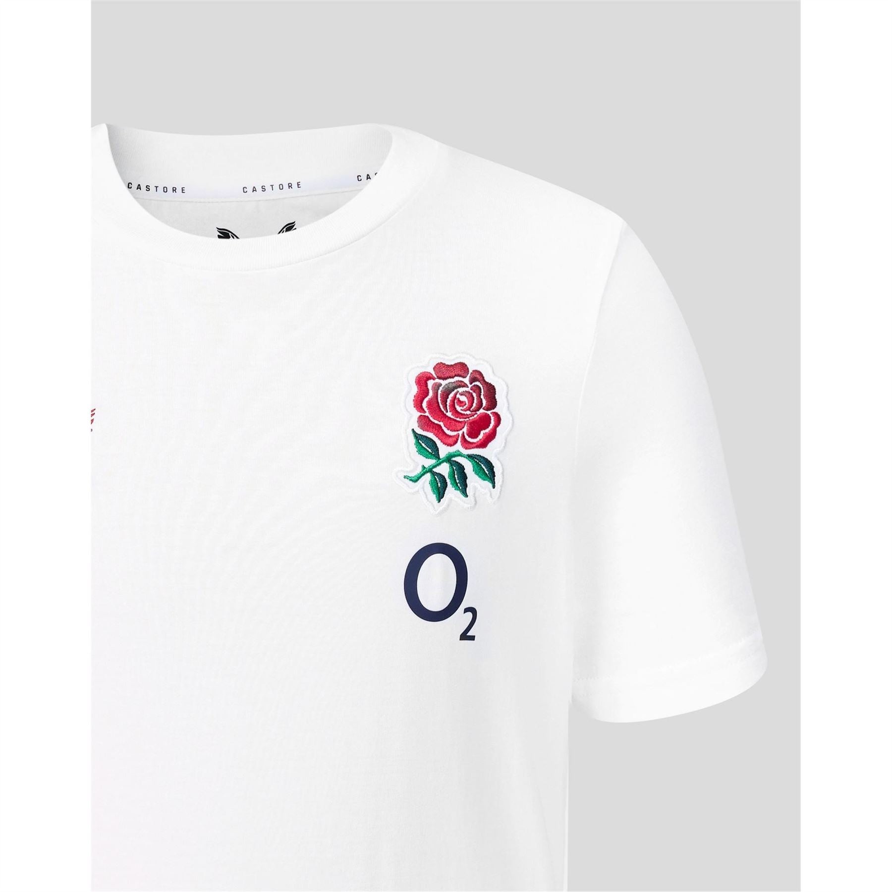 Castore Englang Rugby 2026 Short Sleeve Performance T-Shirt