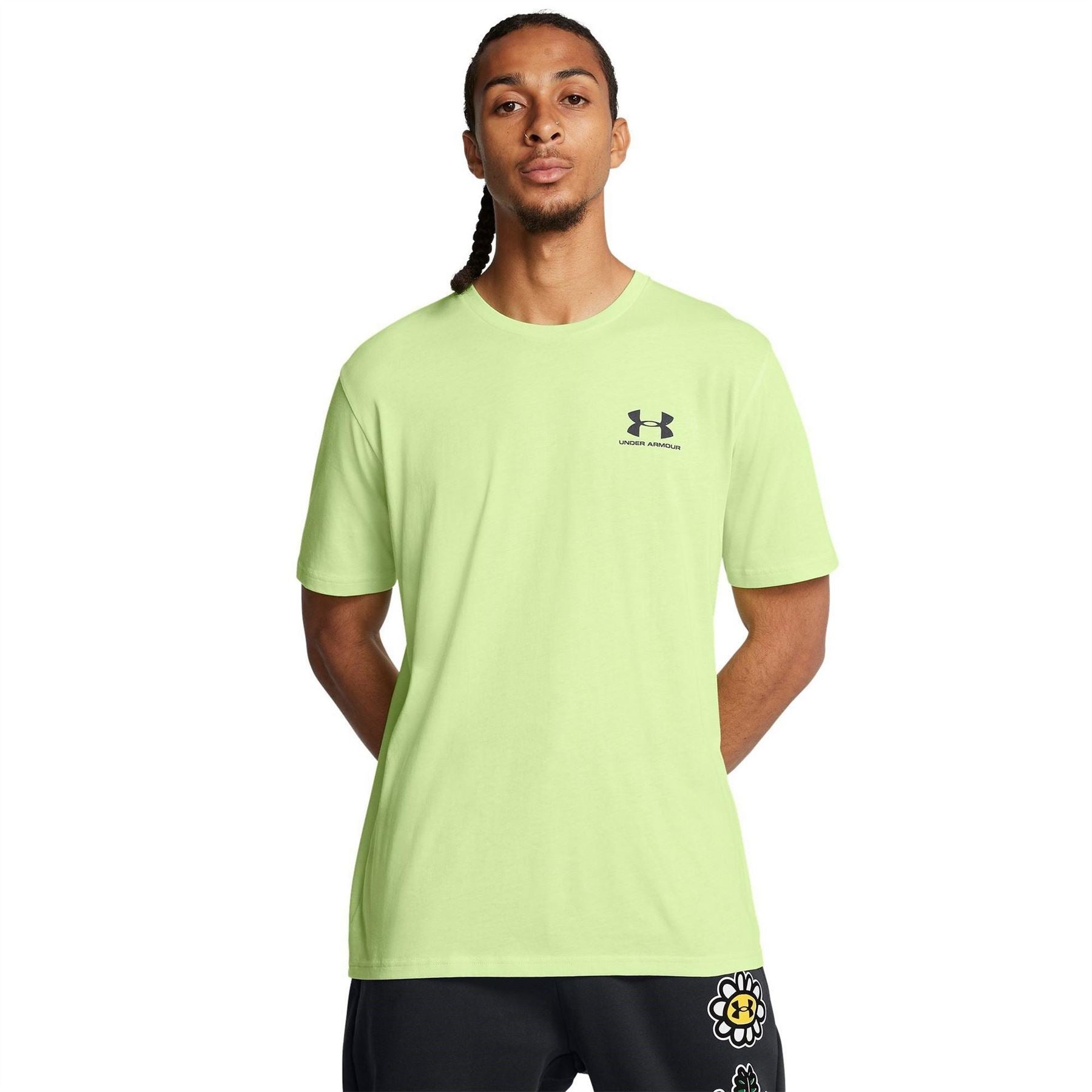 Under Armour Mens Armour Ua Left Chest Logo Short Sleeve