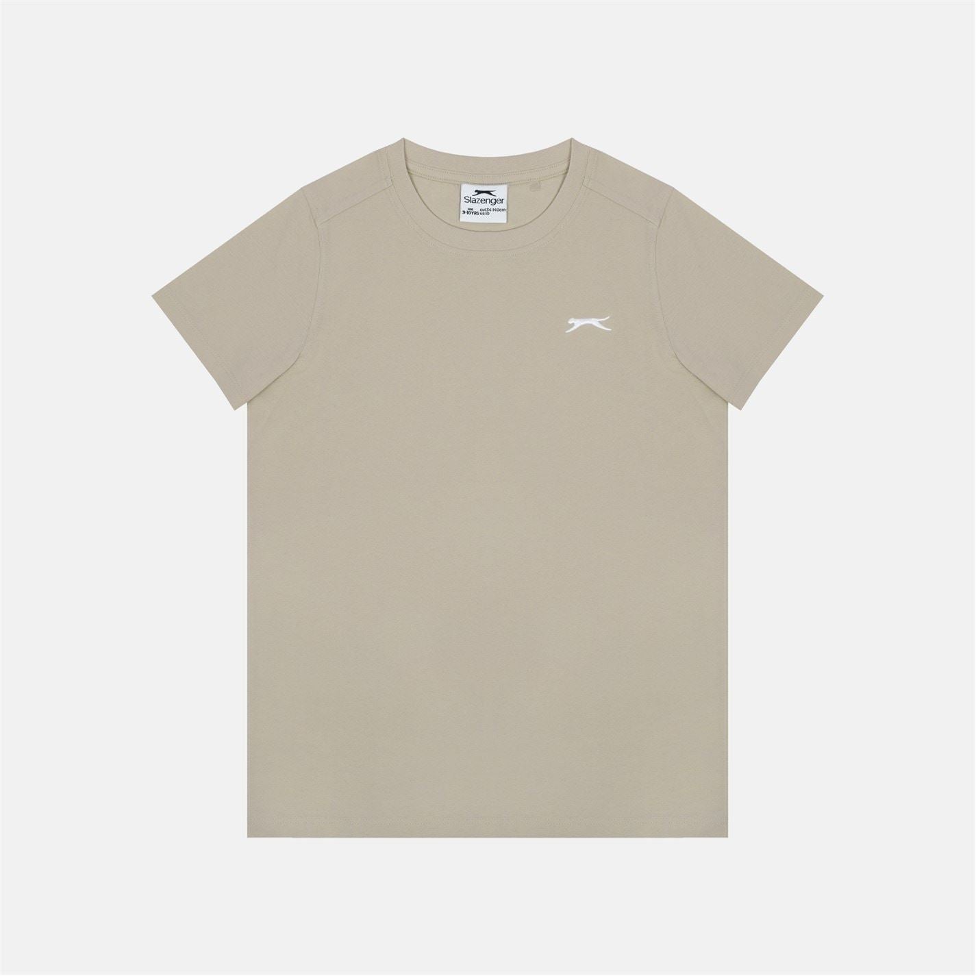 Slazenger Junior Boys Plain Tee Shirt