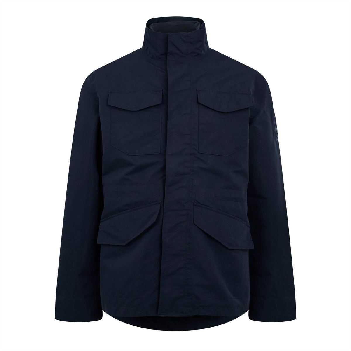 Timberland Solid Patterned Three in One Field Jacket with Flap Pocket