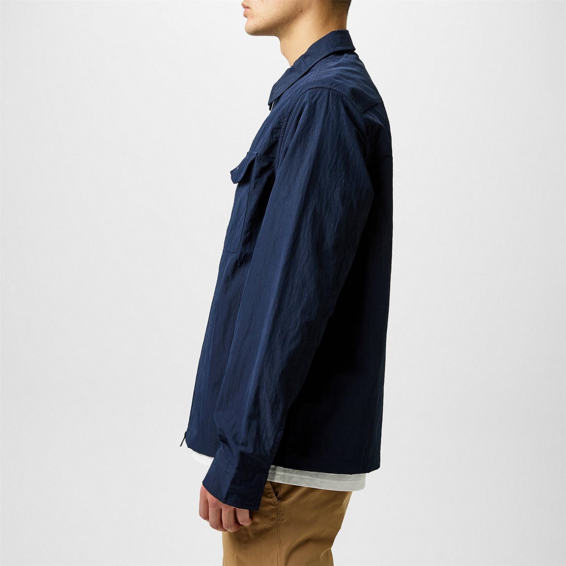 Fred Perry  Long Sleeve Zip Overshirt