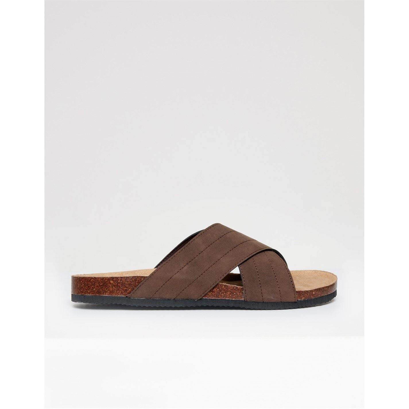 Threadbare Atlante Open Toe Slide Sandals