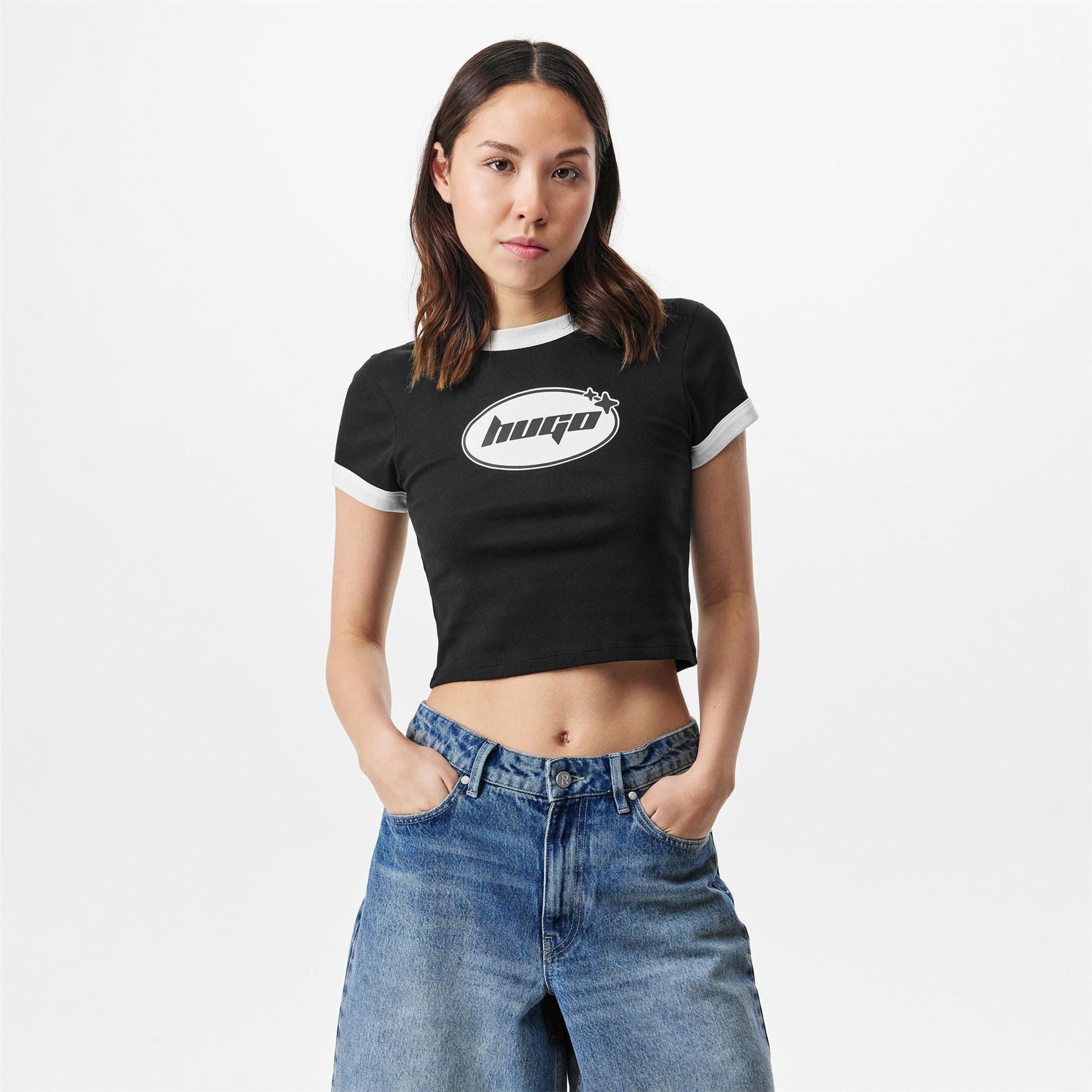 Hugo Baby Ringer T-Shirt