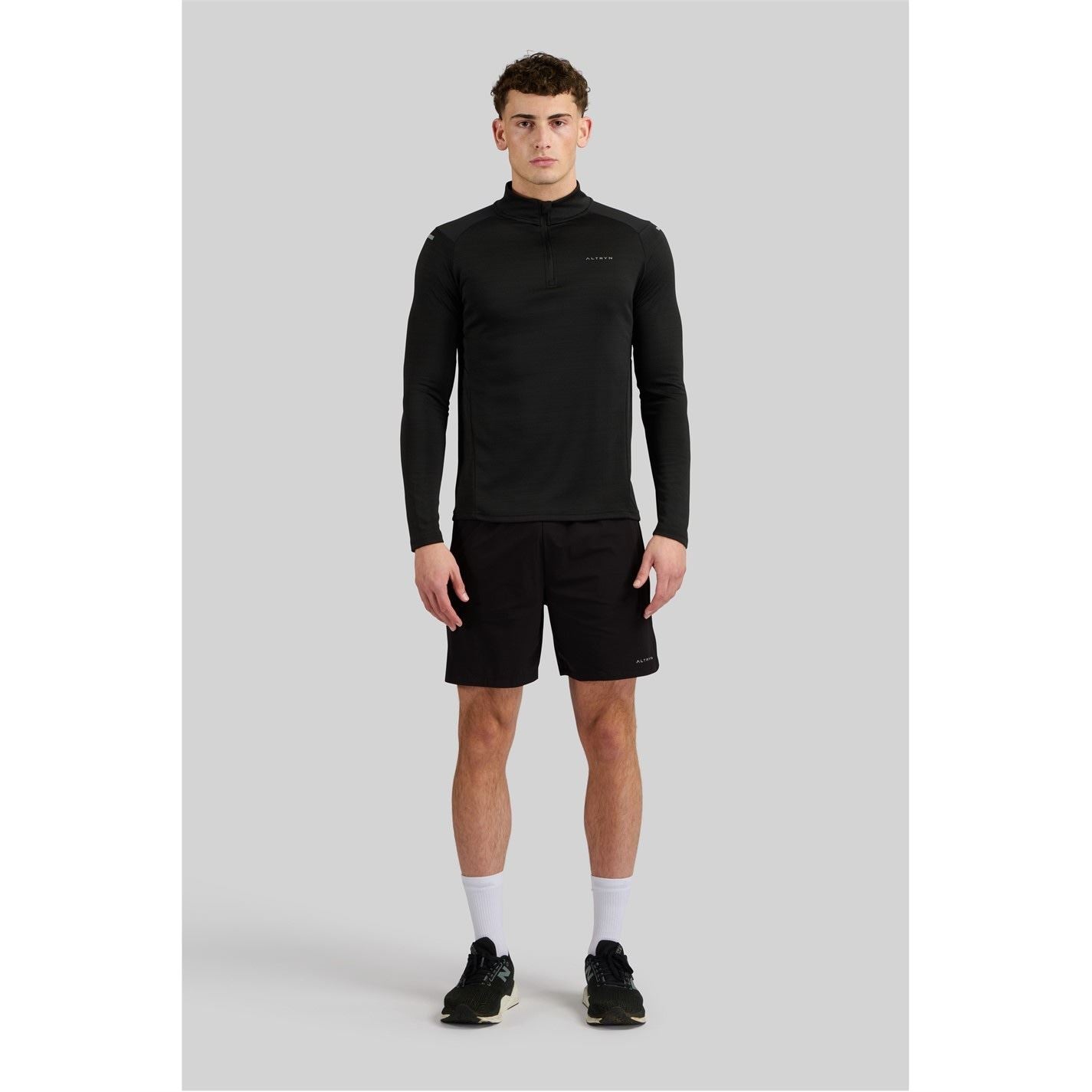 ALTRYN Mens Pike Tech Quarter Zip Top
