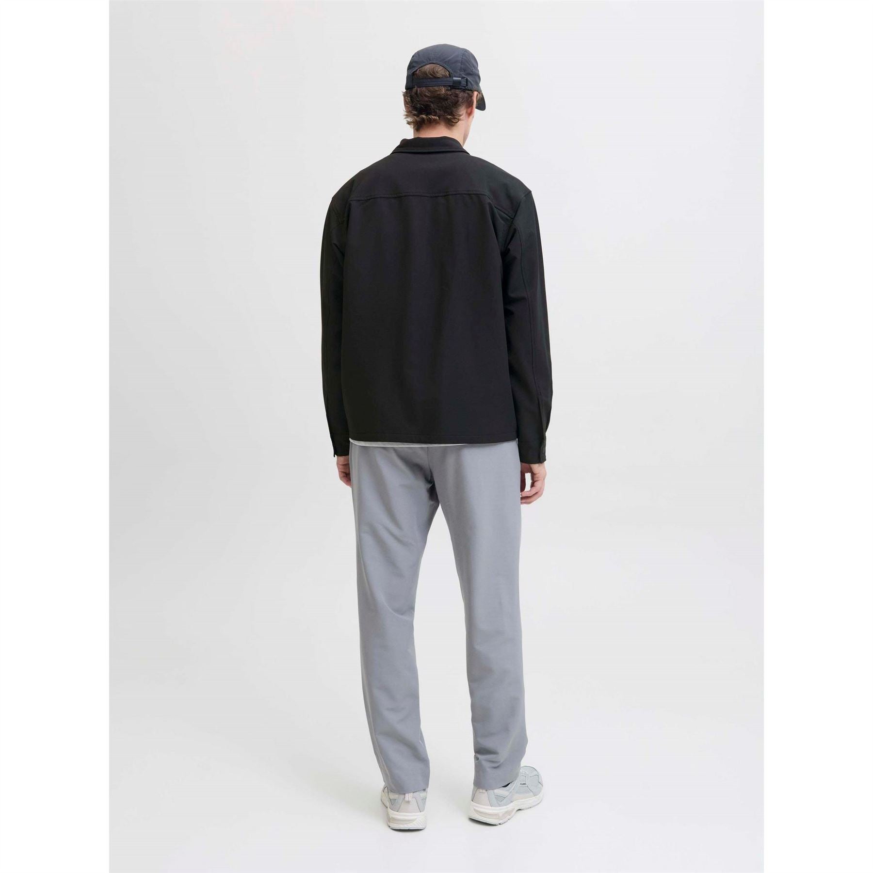 Jack and Jones Commute Regular Fit Collared Neck Long Sleeve Shirt