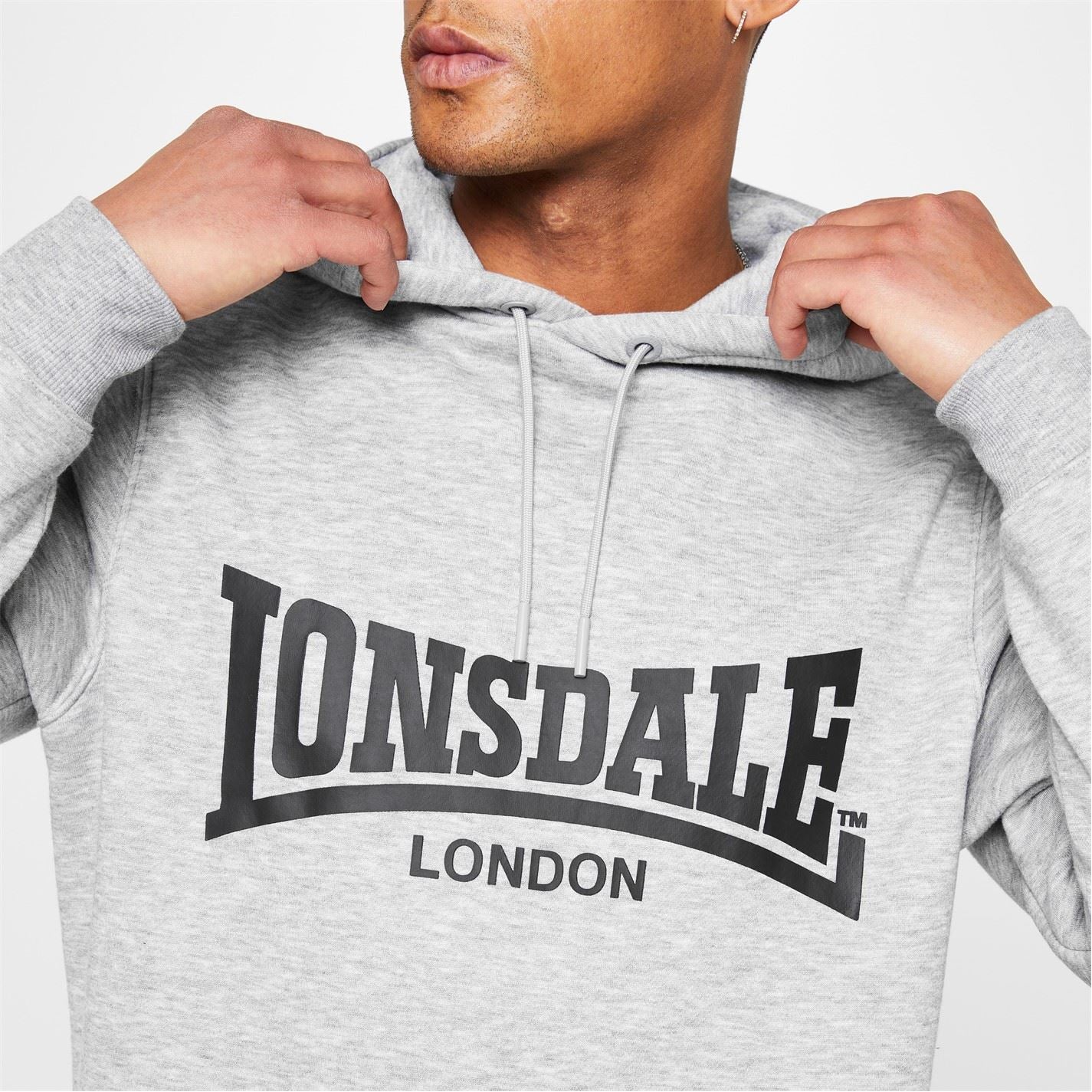 Lonsdale Mens Essential Oth Hoodie