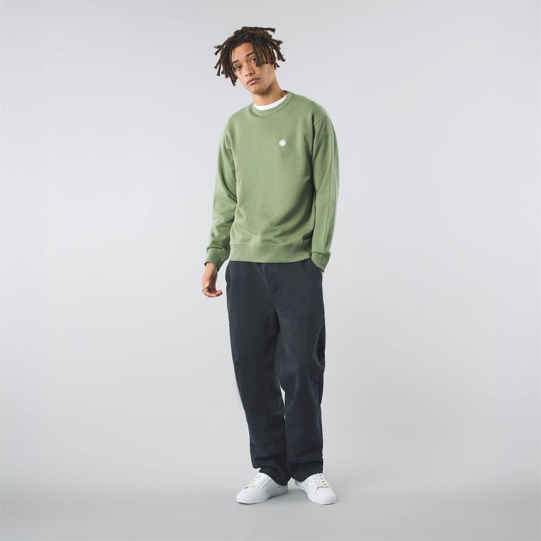 Pretty Green Crew Neck Regular Fit Sweatshirt