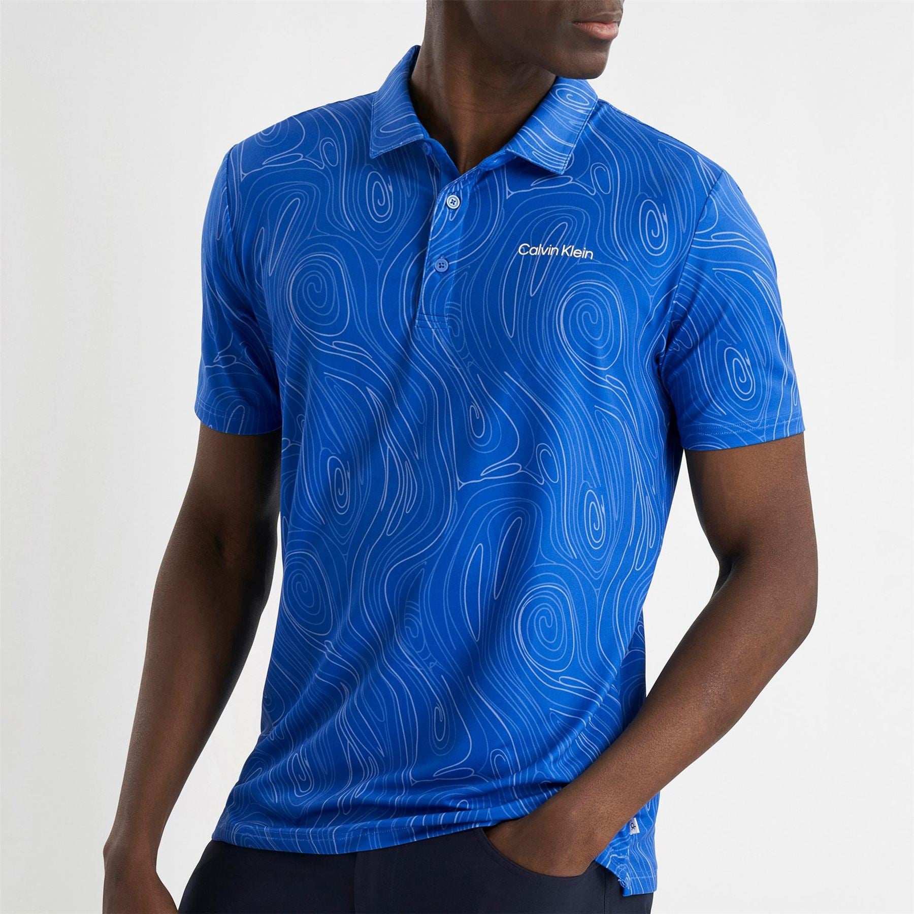 Calvin Klein Golf Short Sleeve Performance Polo Shirt