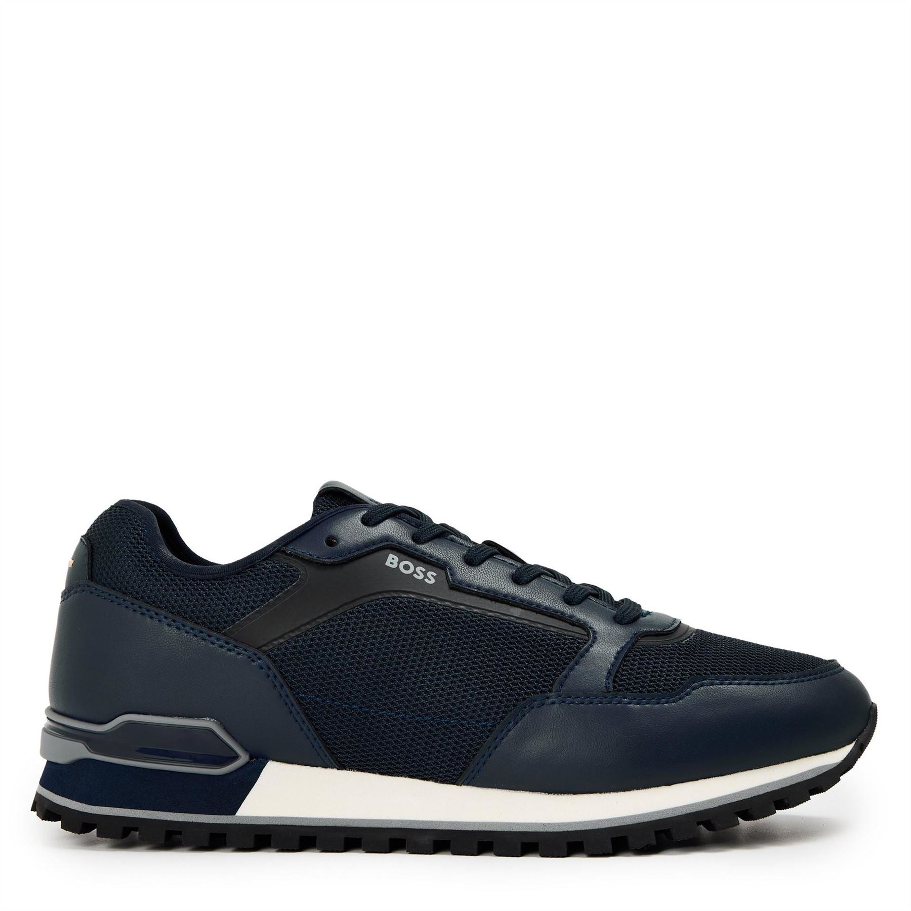 Boss Mens Parkour L Runn Methn 10277965 Low Top Trainers