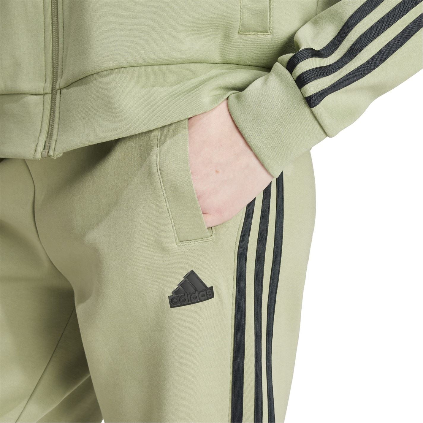 adidas Womens Future Icons 3 Stripes Regular Joggers