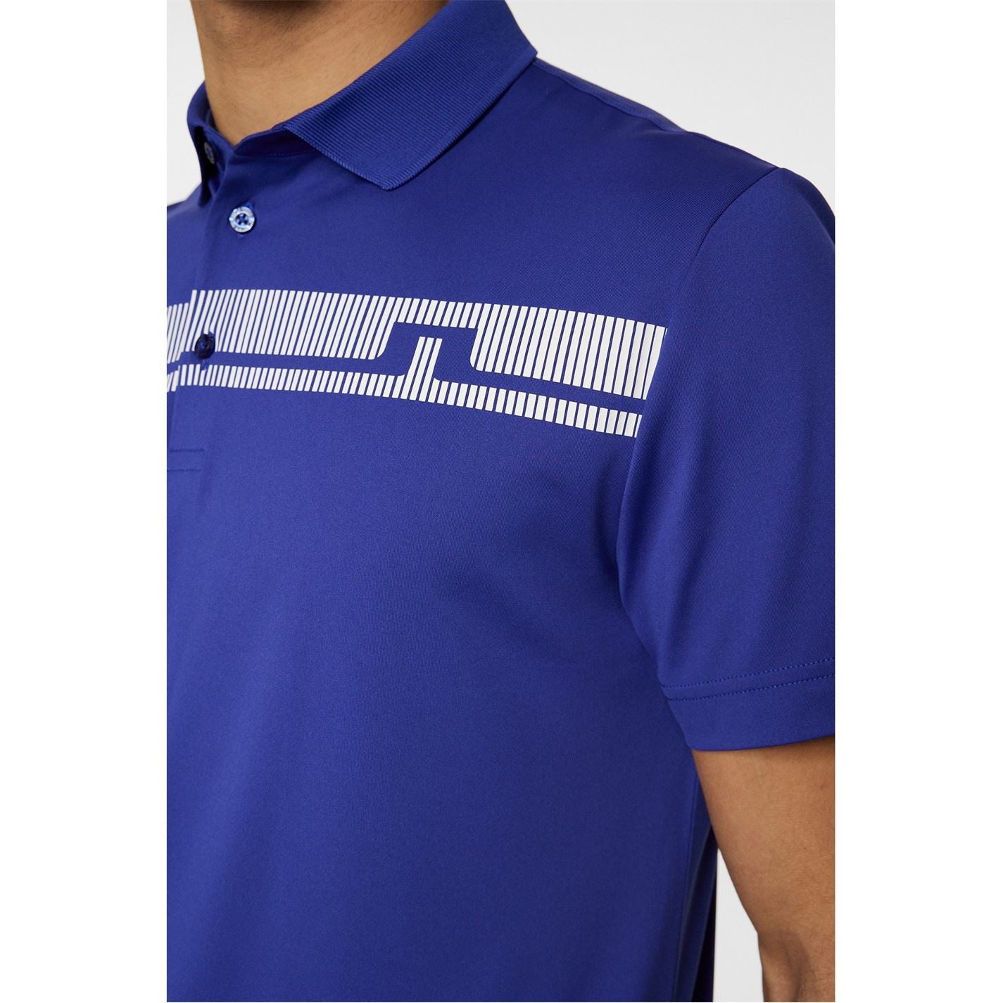 J Lindeberg Golf Short Sleeve Performance Polo Shirt