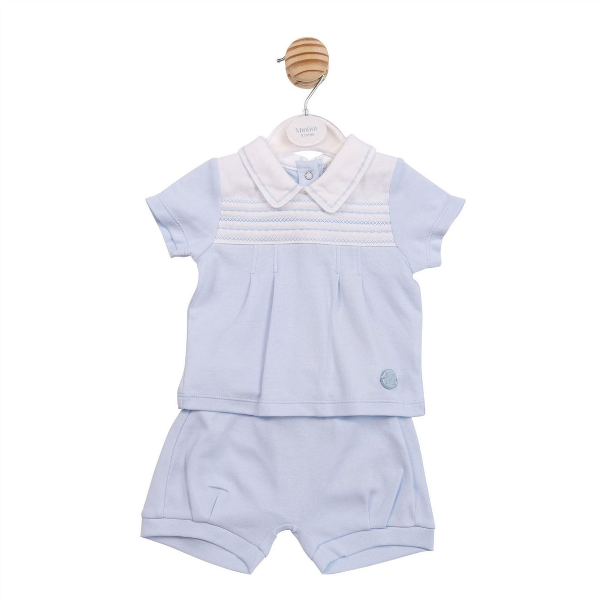 Mintini Baby Top And Bloomers Pyjama Set
