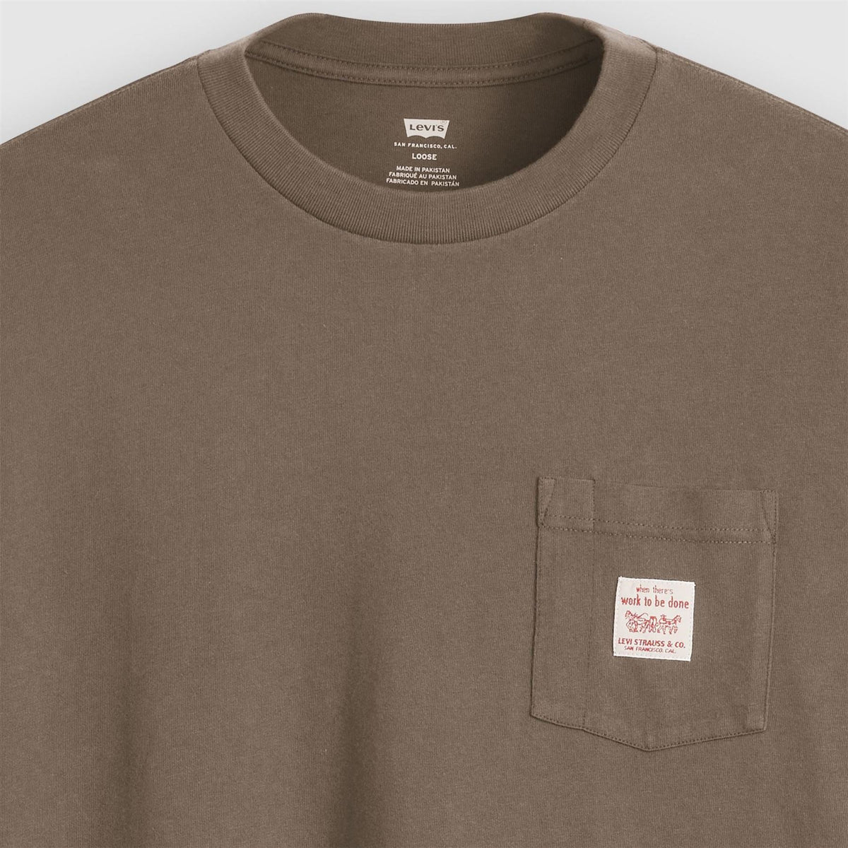 Levis Regular Fit Crew Neck Short Sleeve Text Graphic T-Shirt